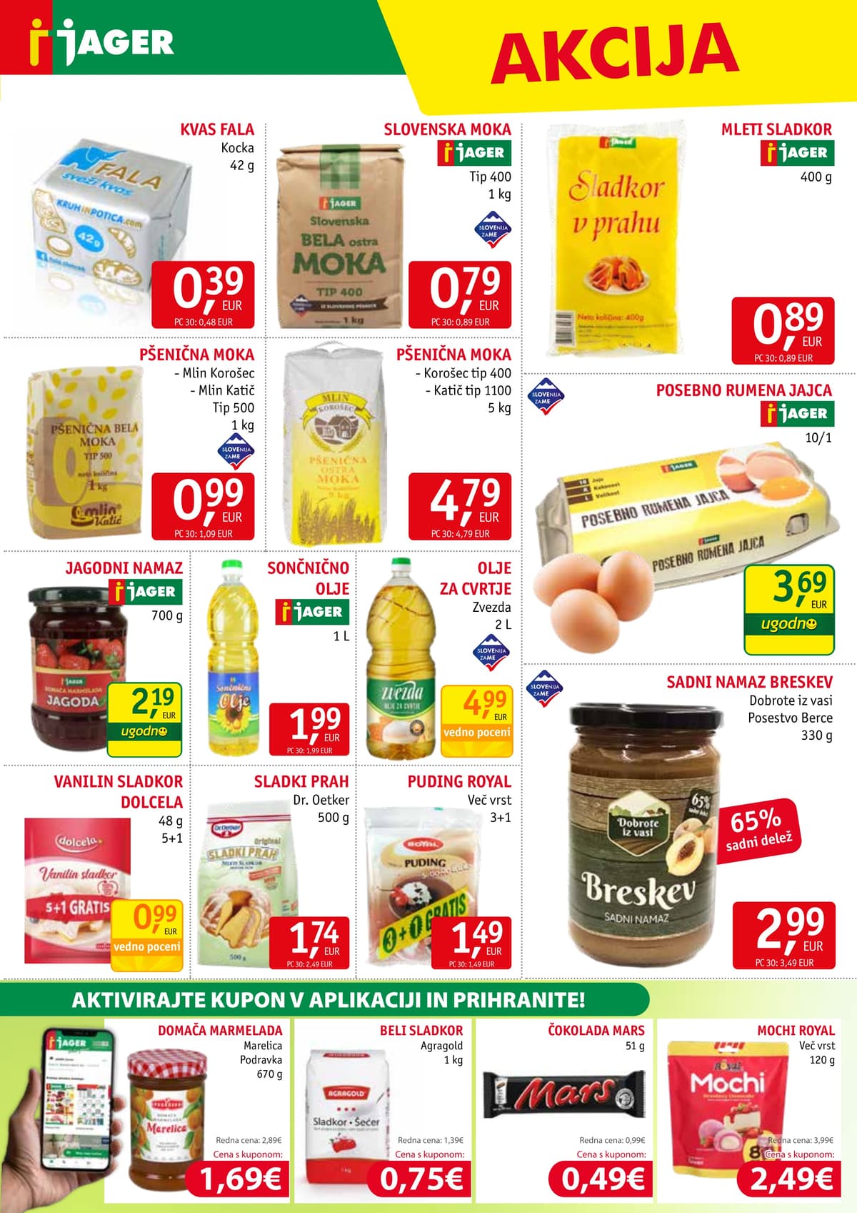 Stran 7. Jager kataloga - Živila