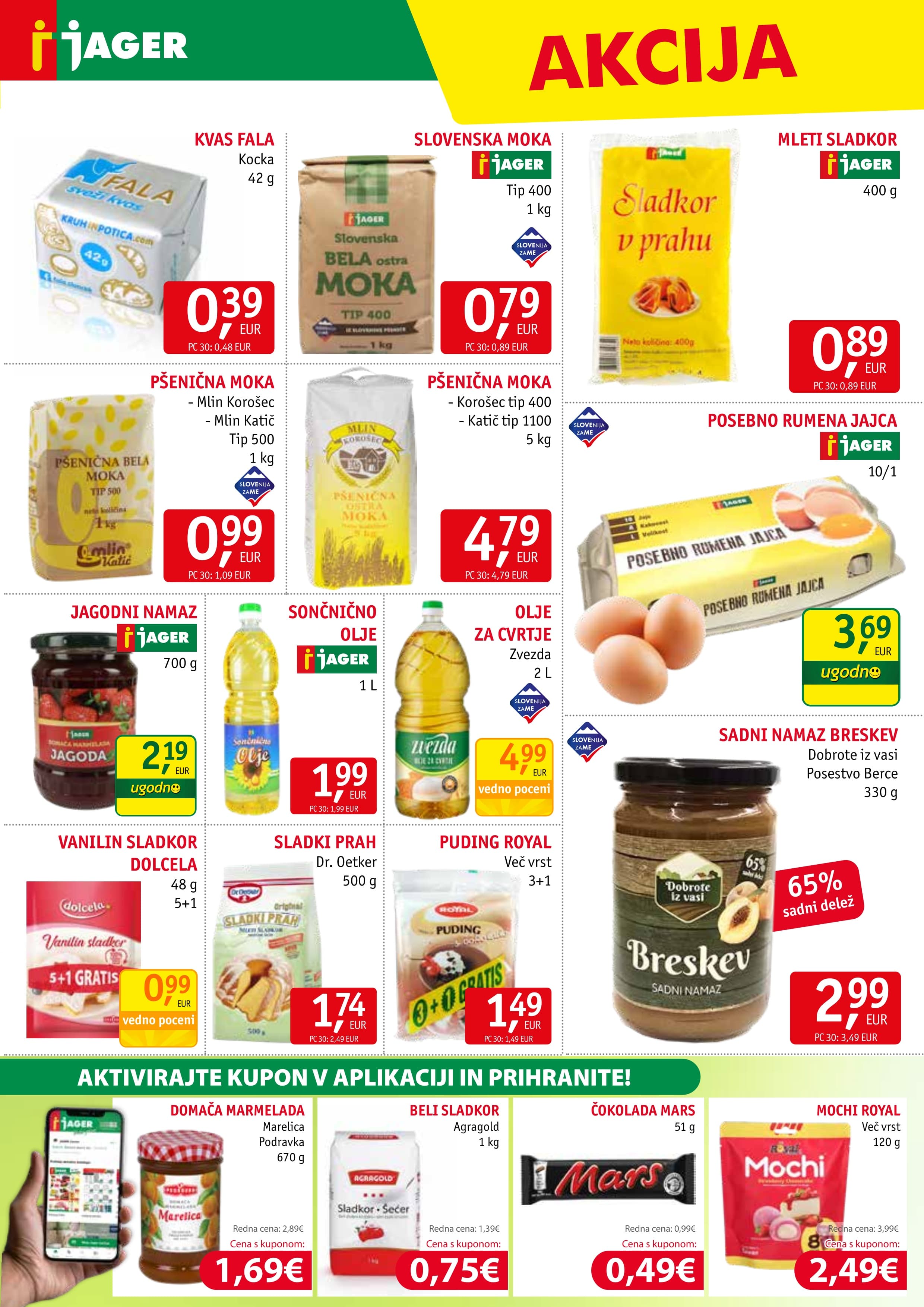 Stran 7. Jager kataloga - Živila