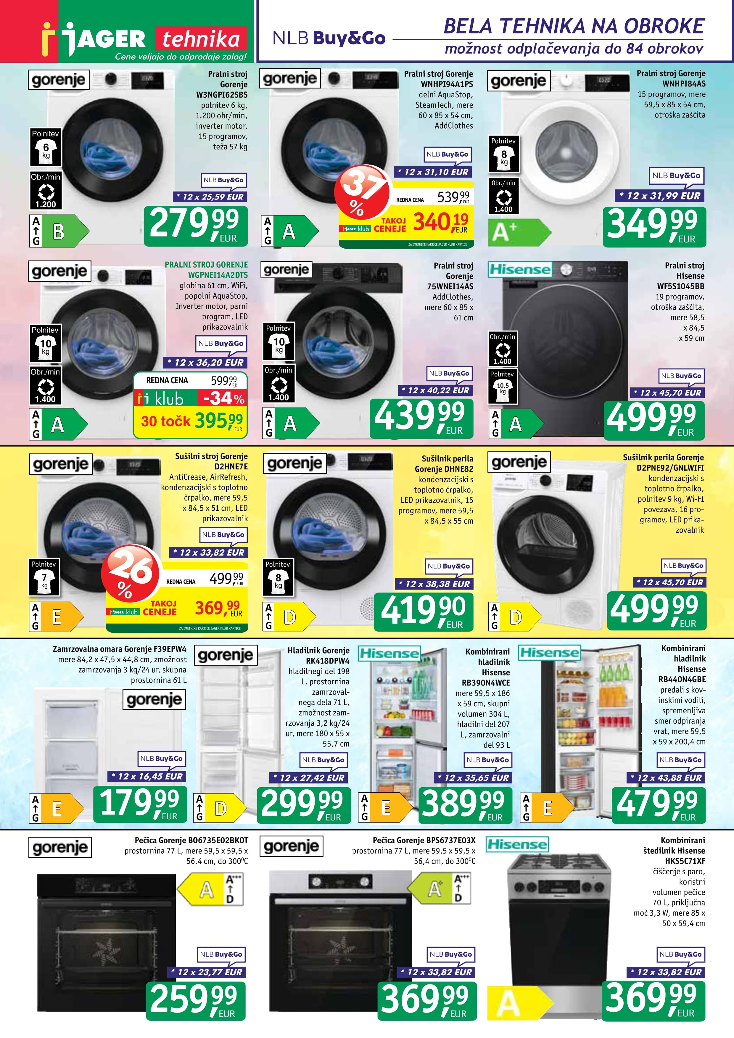 Stran 12. Jager kataloga - Tehnika