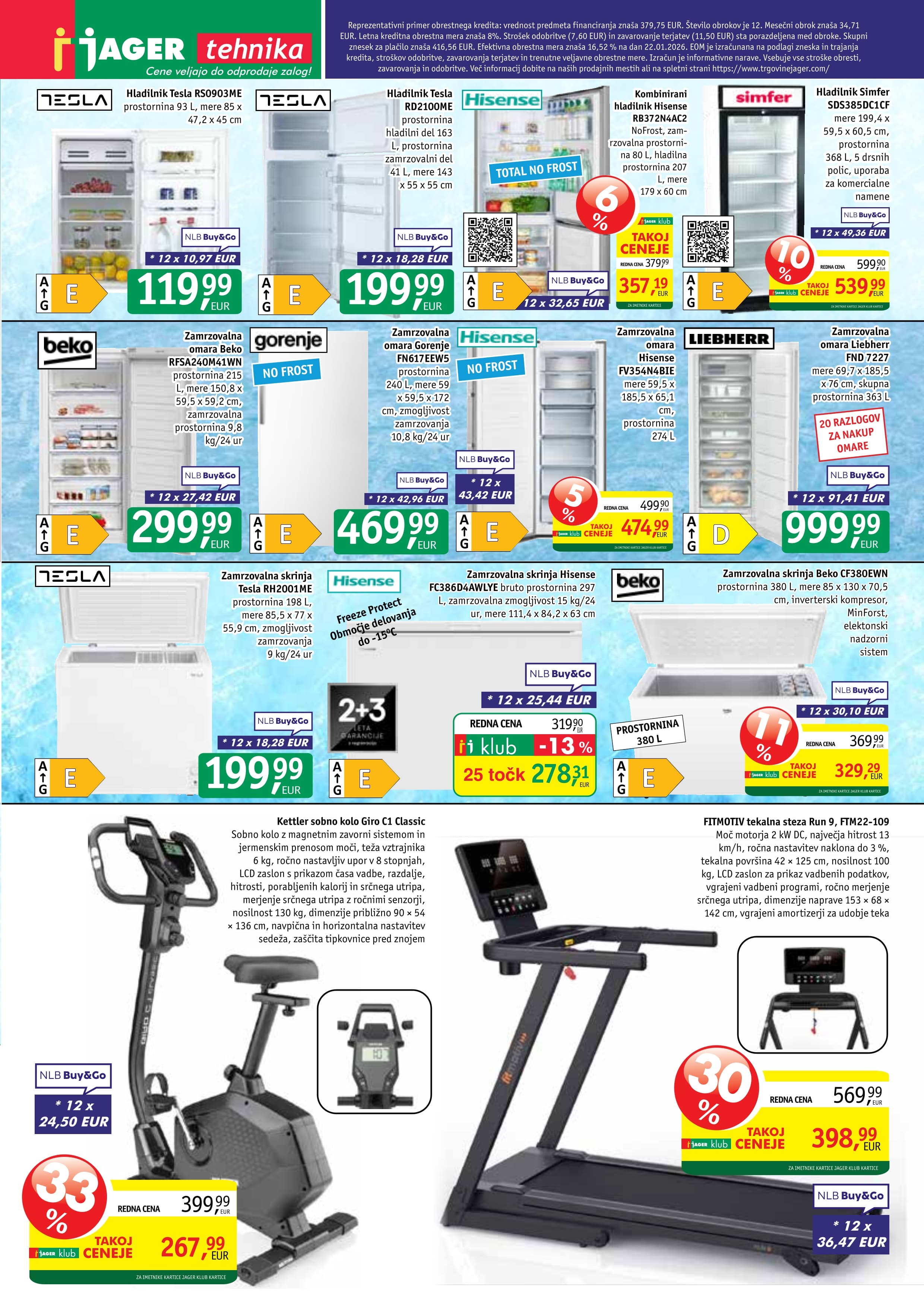 Stran 13. Jager kataloga - Tehnika