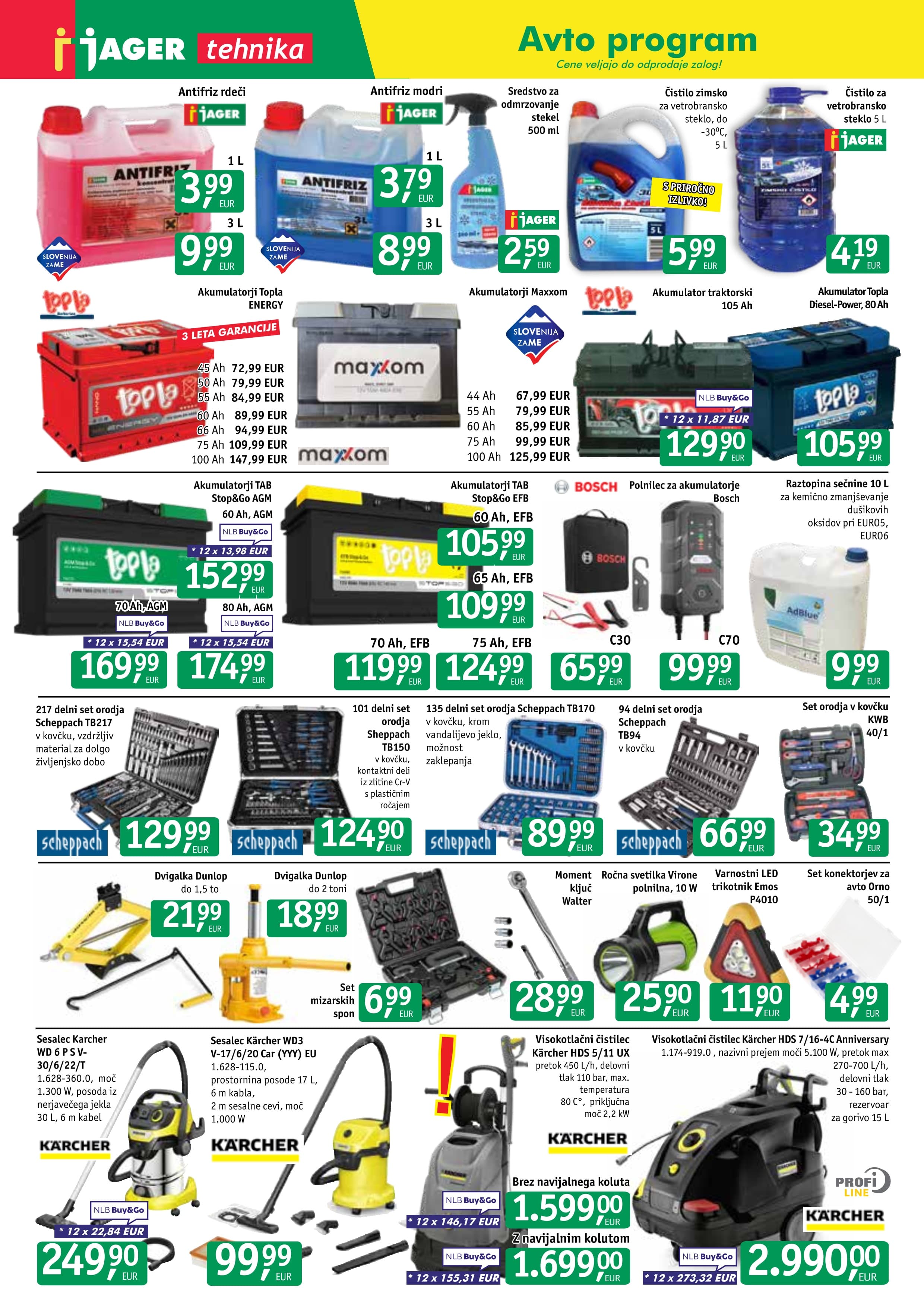 Stran 14. Jager kataloga - Tehnika