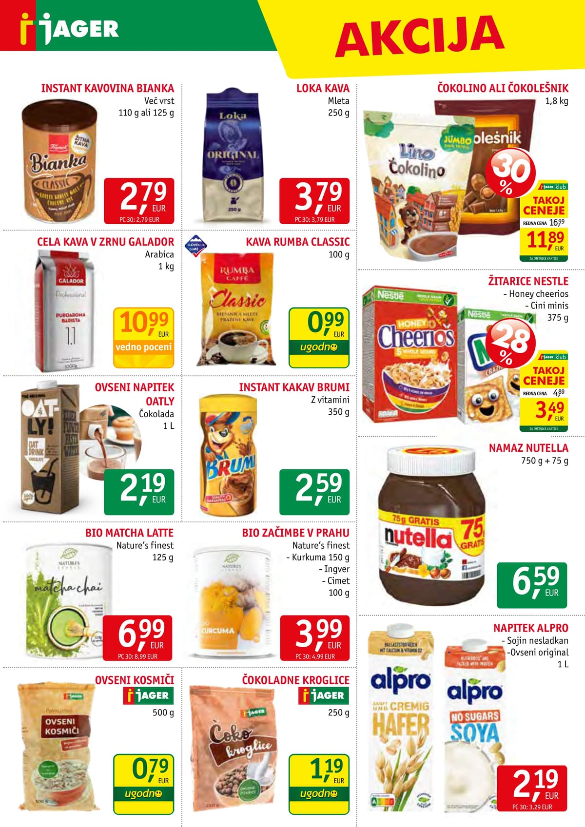 Stran 10. Jager kataloga - Živila od 14.02.2026.