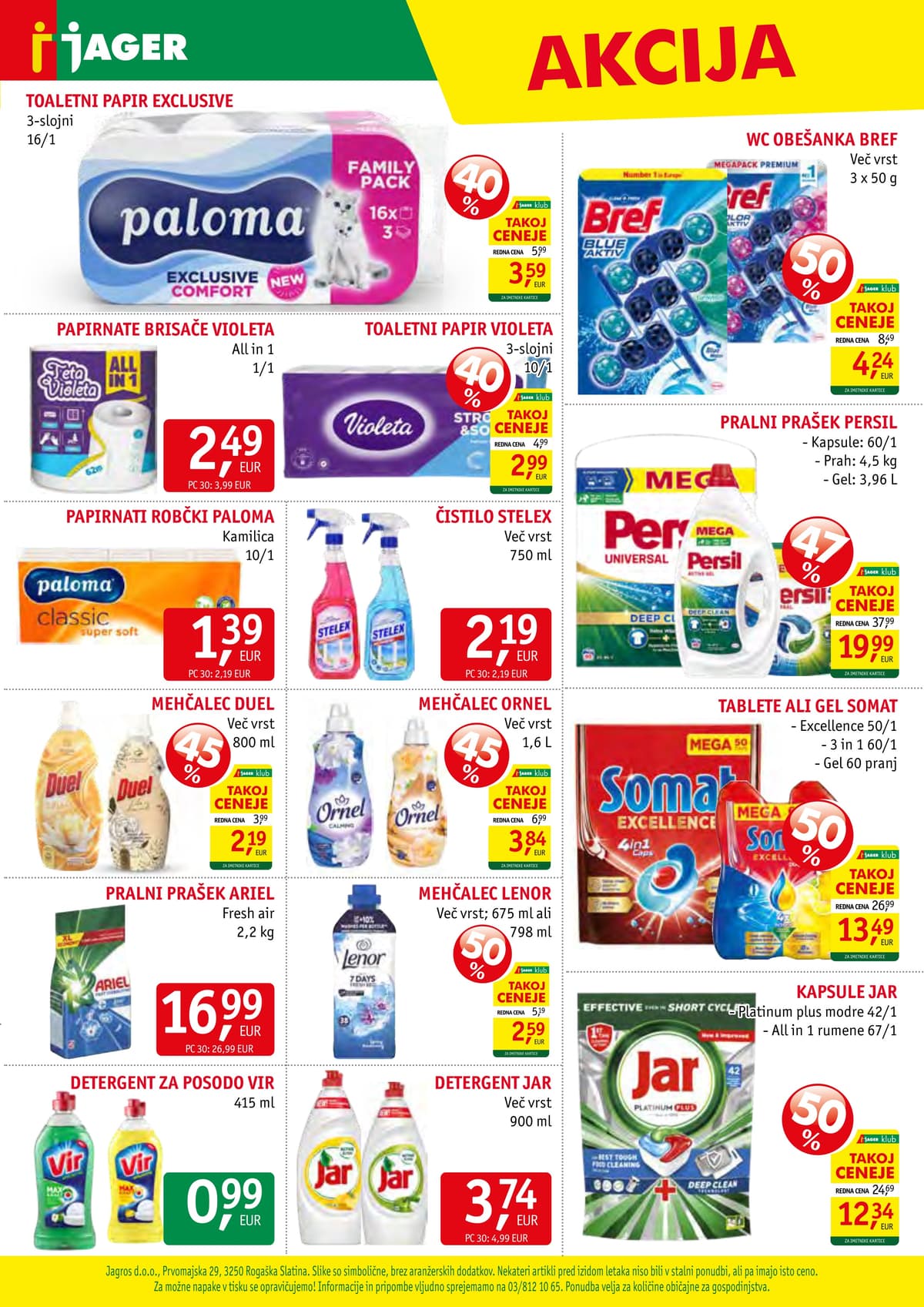 Stran 15. Jager kataloga - Živila