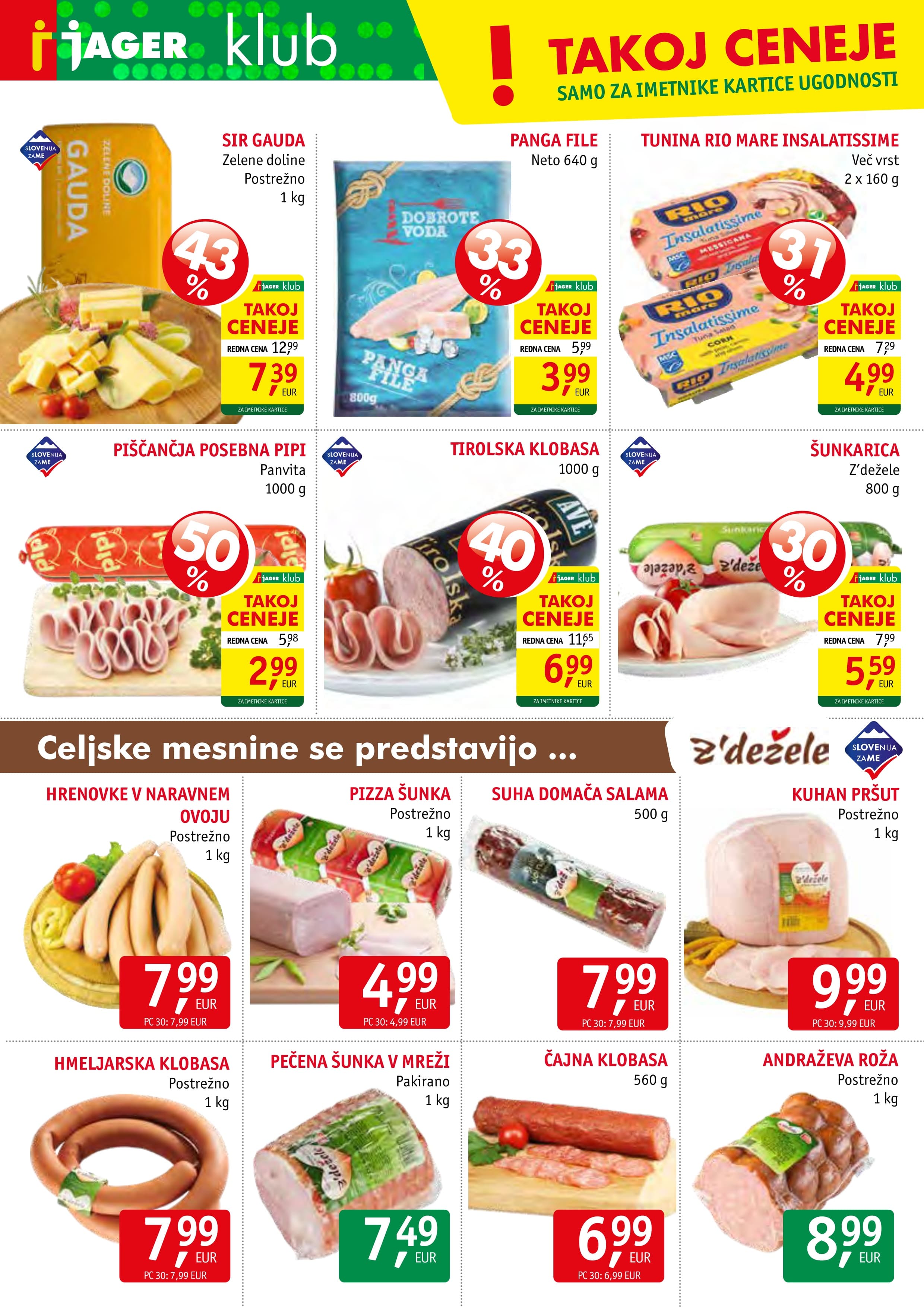 Stran 4. Jager kataloga - Živila