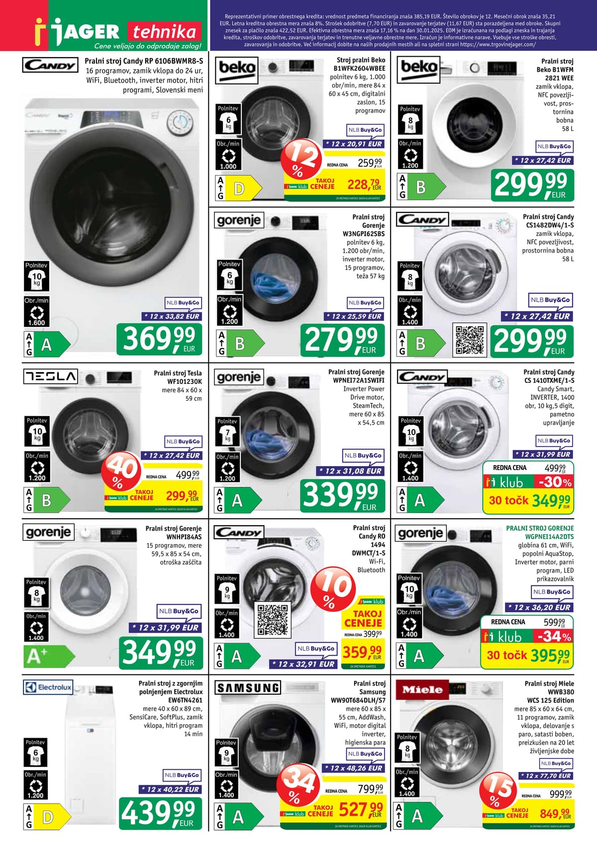 Stran 9. Jager kataloga - Tehnika