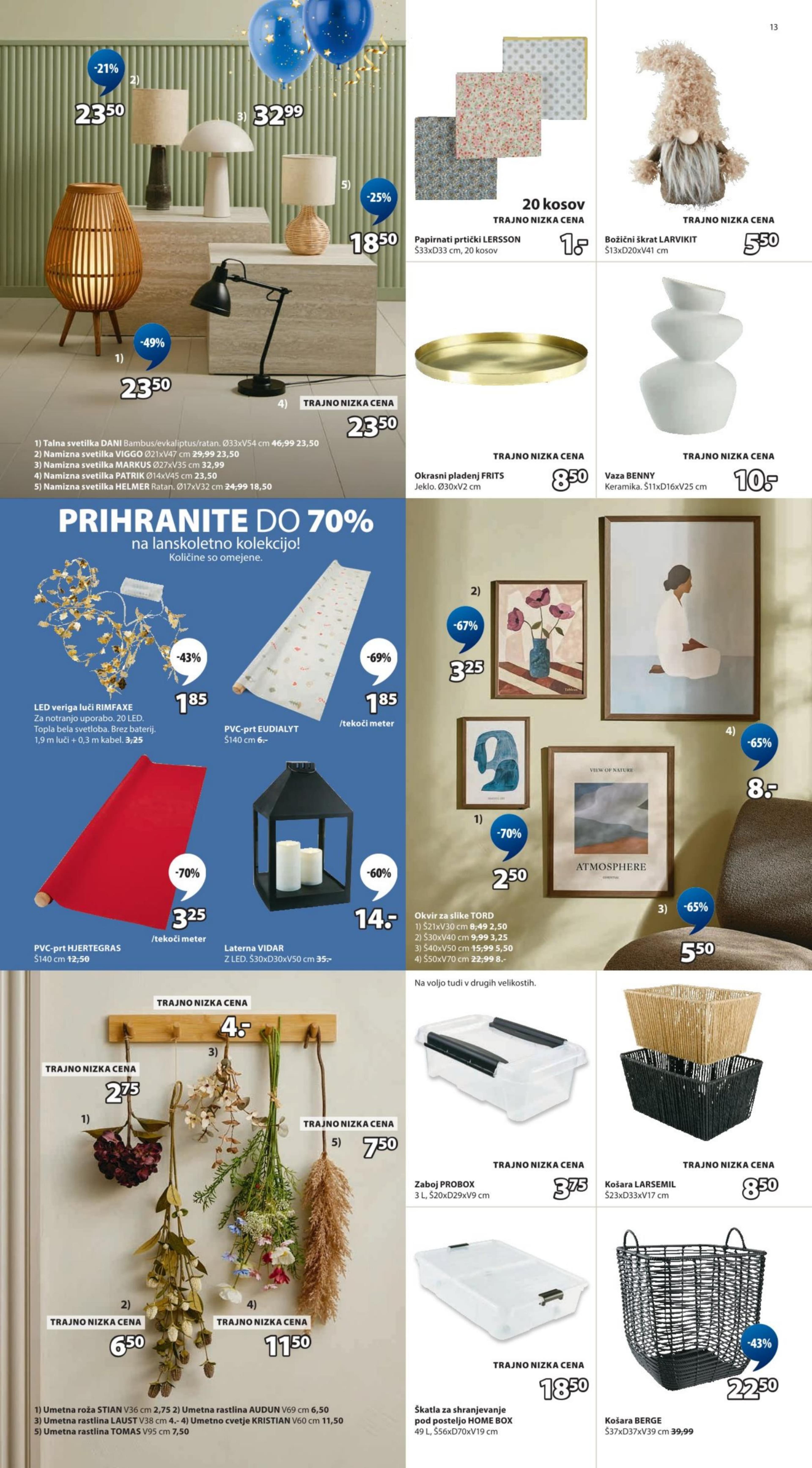 Page from catalog: Akcijska ponuda