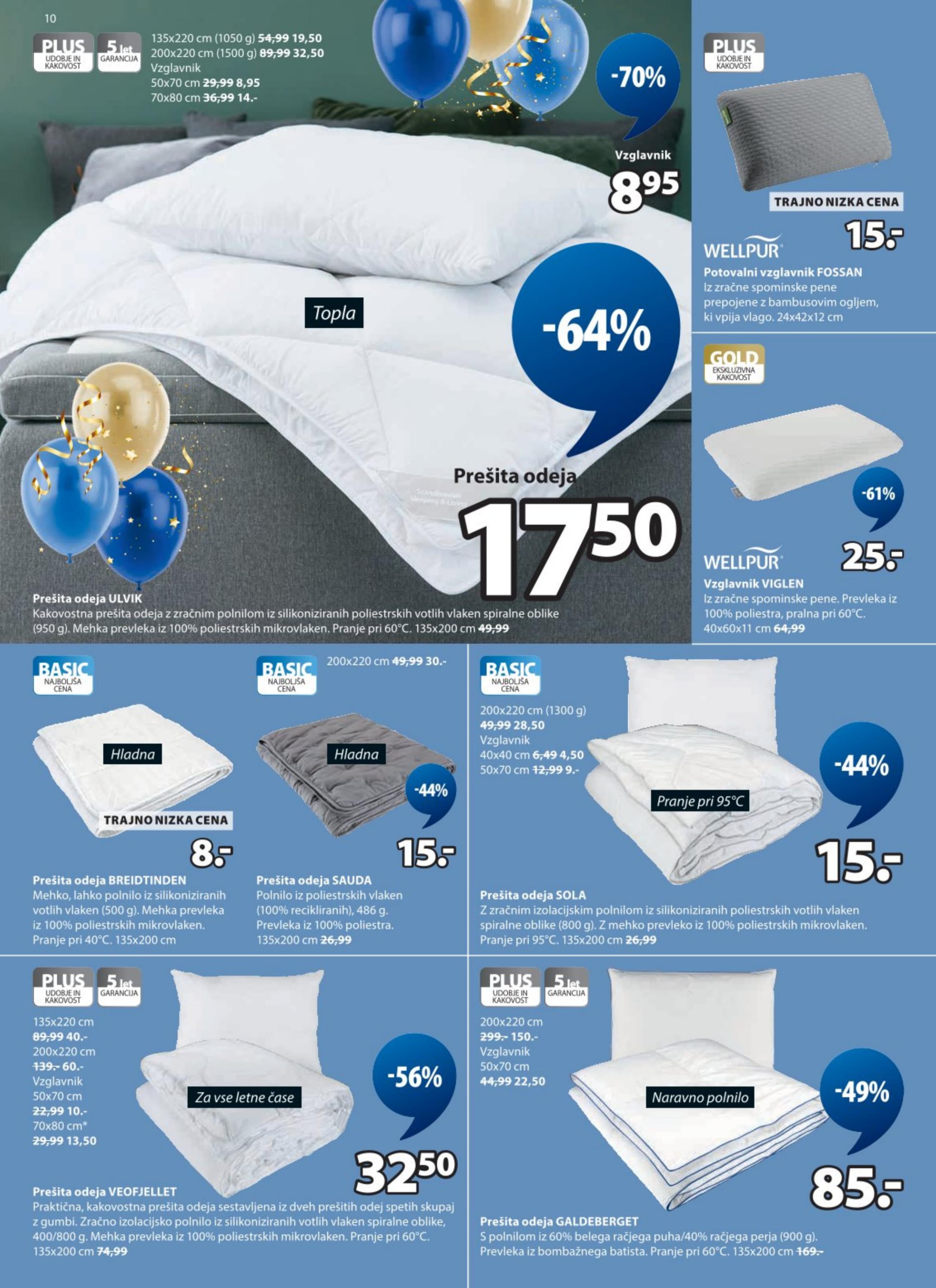 Stran 10. Jysk kataloga - Akcije od 12.11. do 30.11.2025.