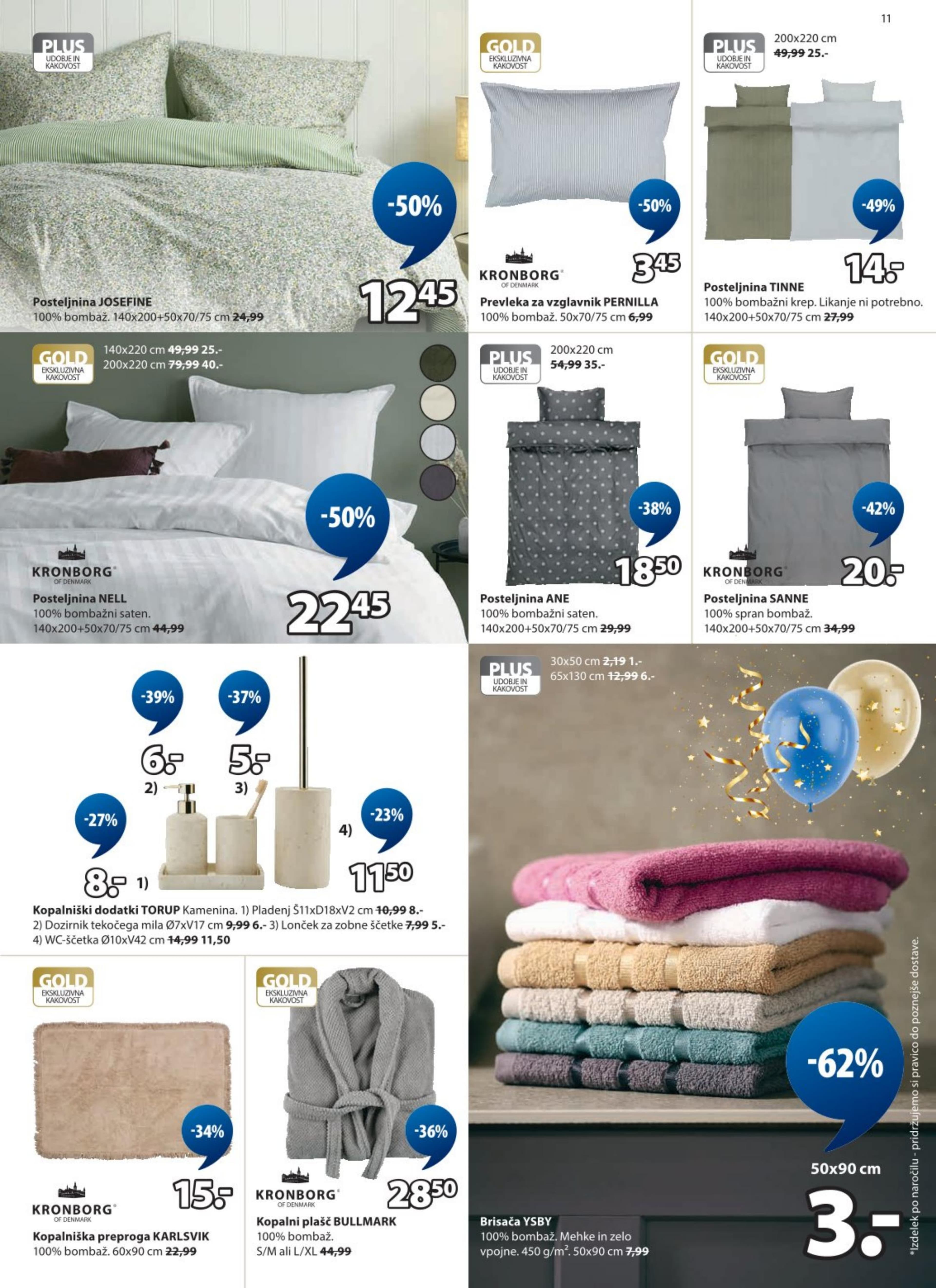 Stran 11. Jysk kataloga - Akcije od 12.11. do 30.11.2025.