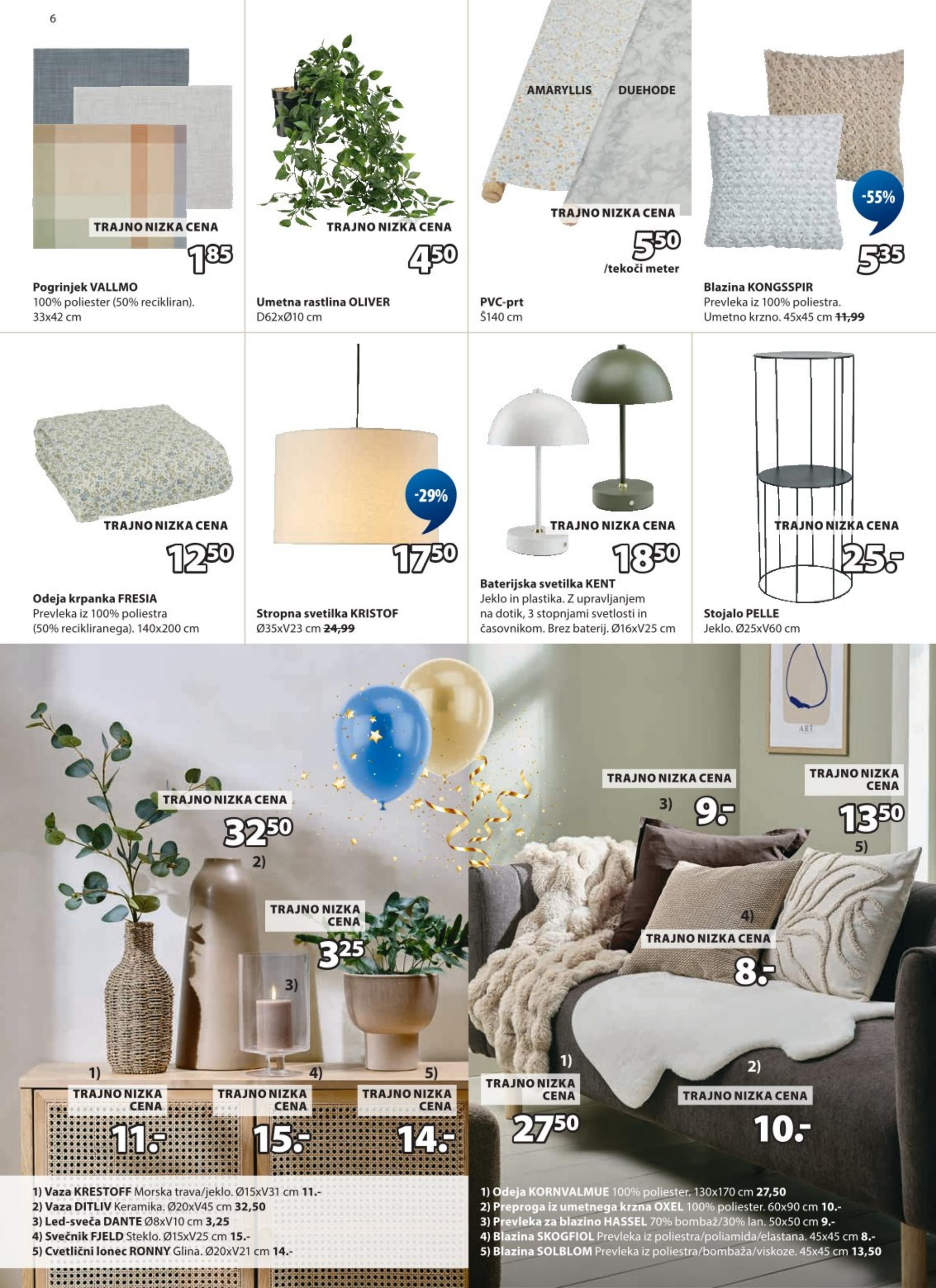 Stran 6. Jysk kataloga - Akcije od 12.11. do 30.11.2025.