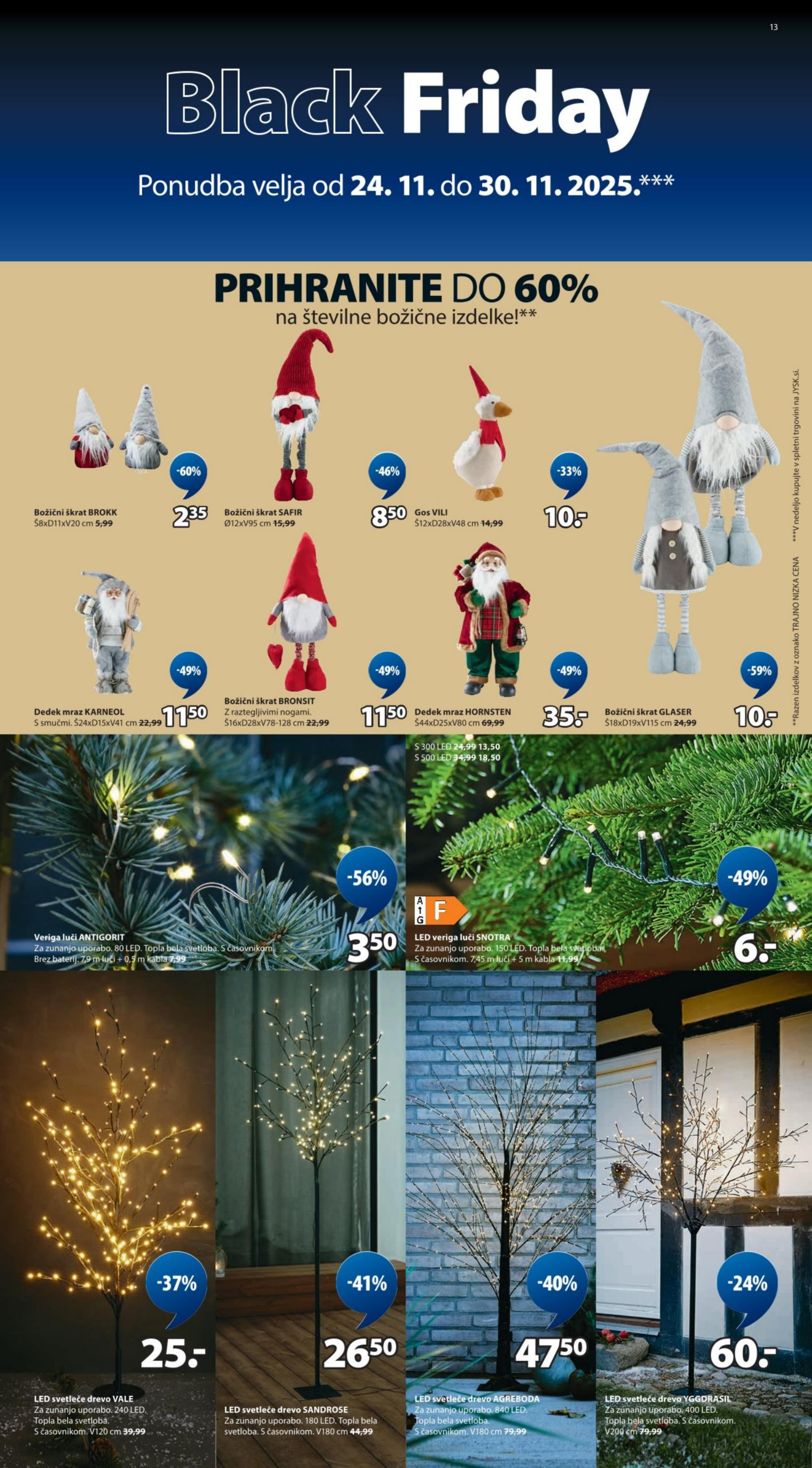 Stran 13. Jysk kataloga - Akcije od 24.11. do 30.11.2025.