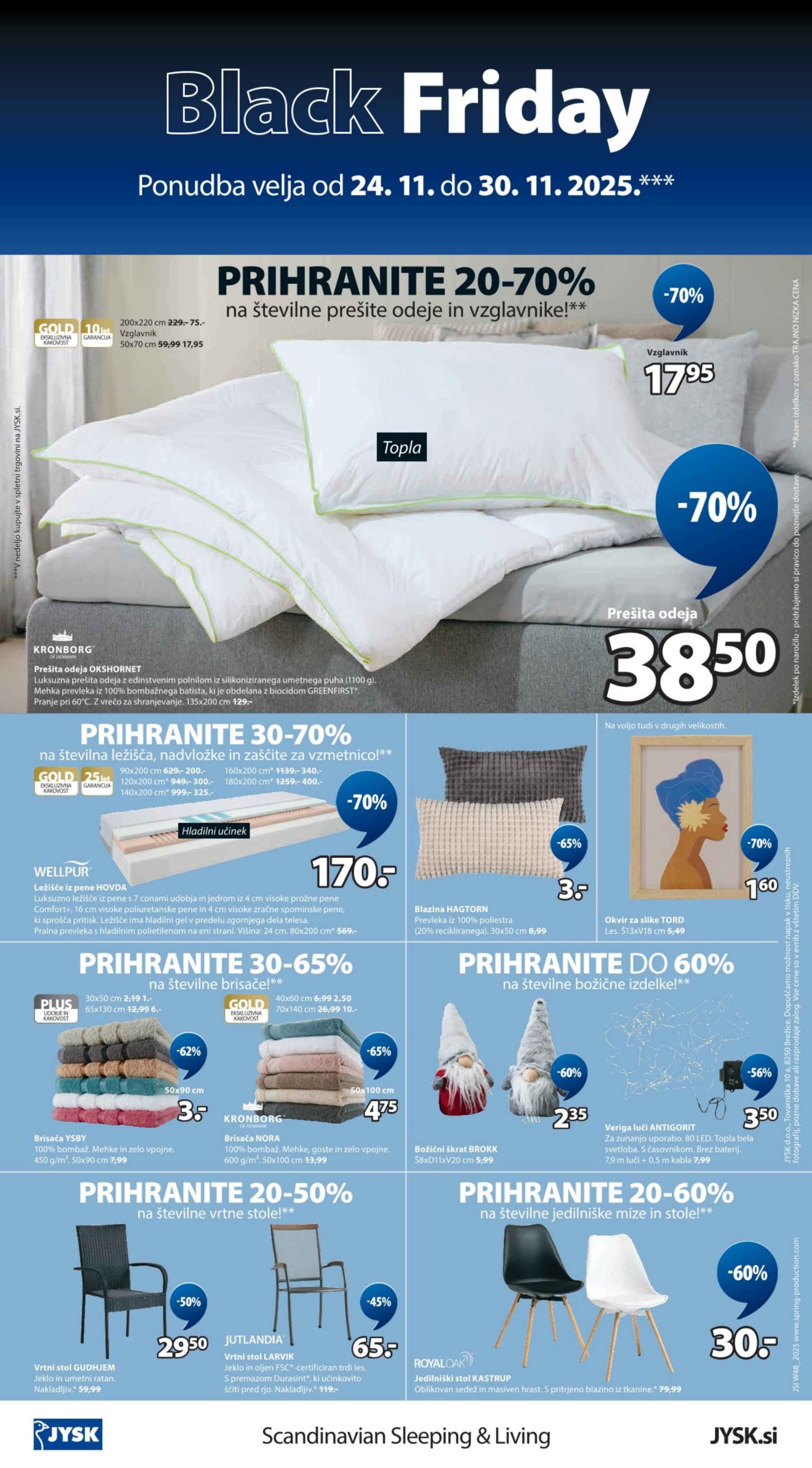 Stran 16. Jysk kataloga - Akcije od 24.11. do 30.11.2025.
