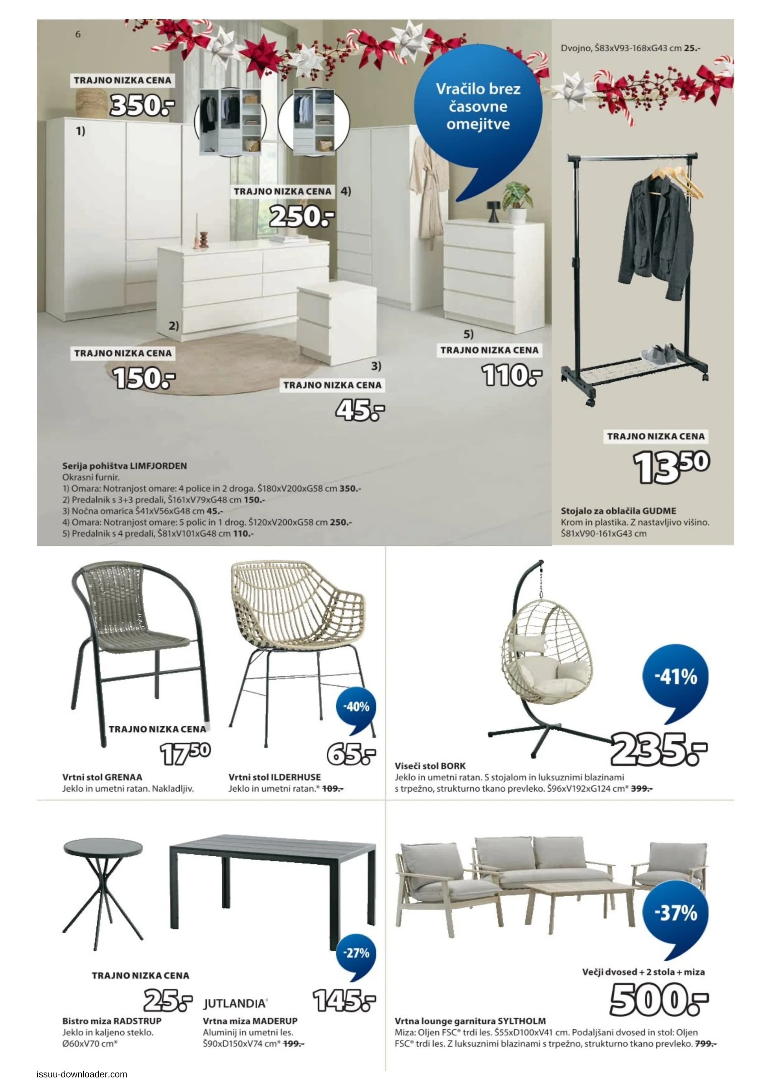 Page from catalog: Božična ponudba