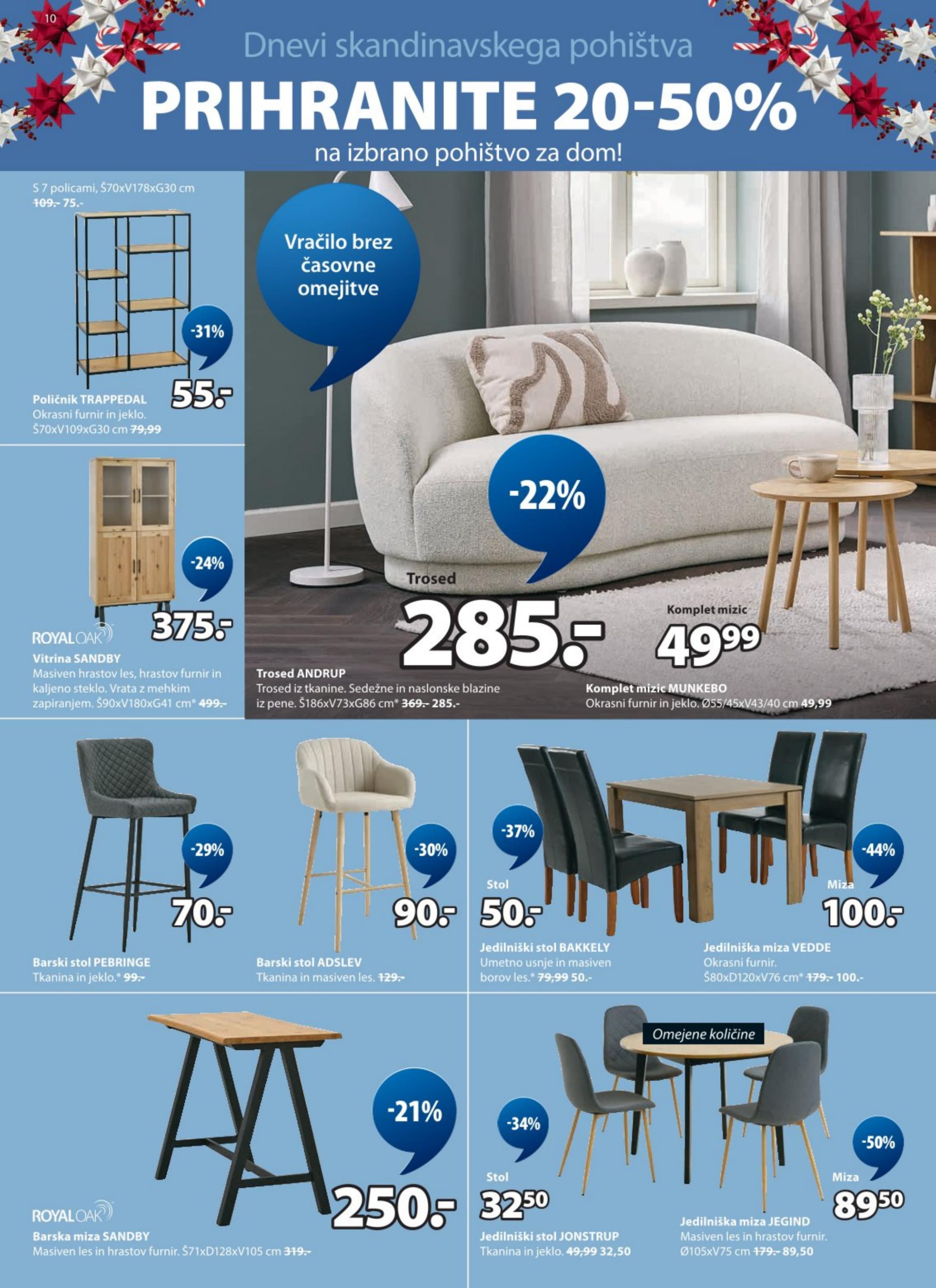 Stran 10. Jysk kataloga - Akcije od 10.12. do 30.12.2025.
