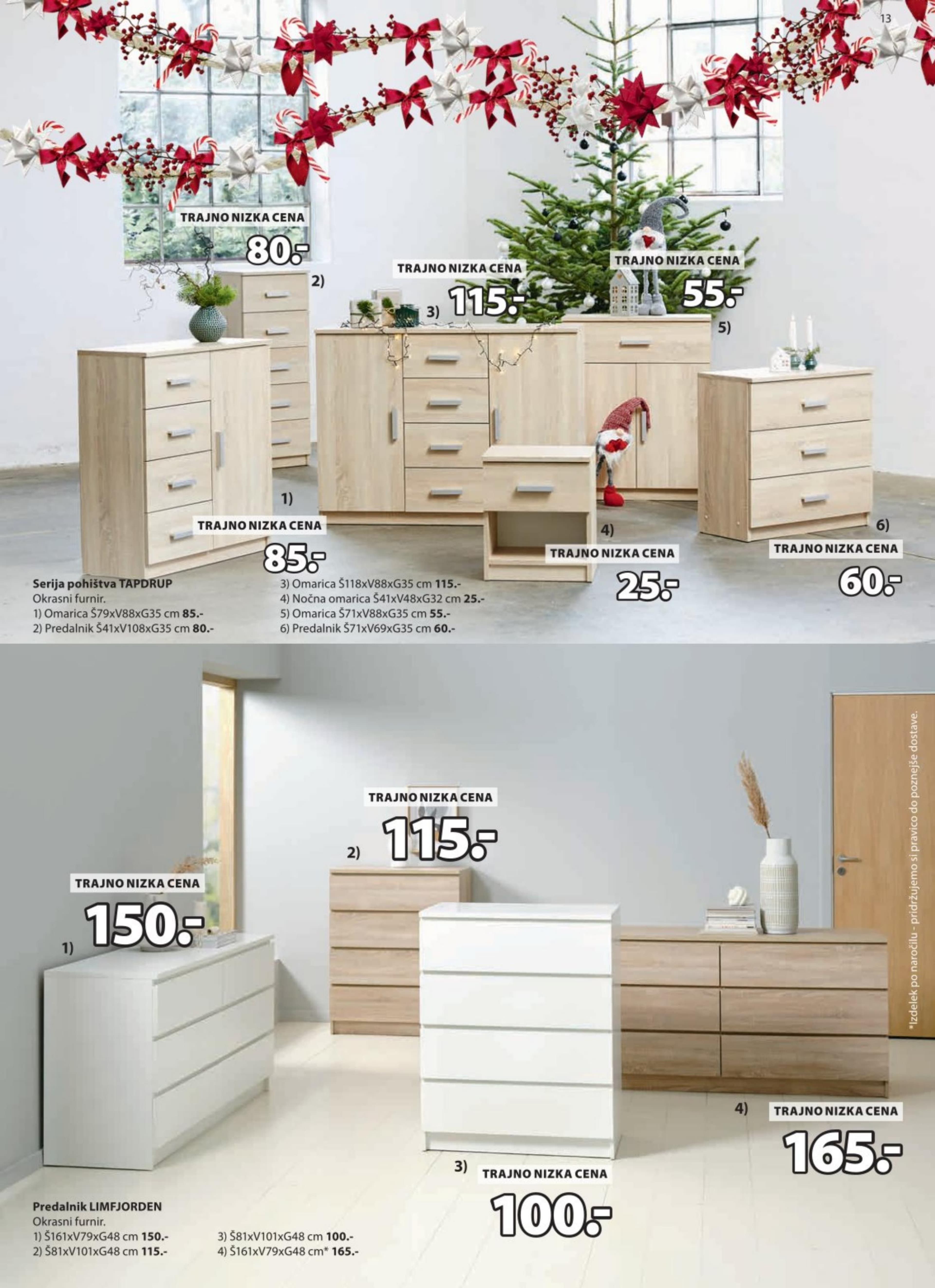 Stran 13. Jysk kataloga - Akcije od 10.12. do 30.12.2025.