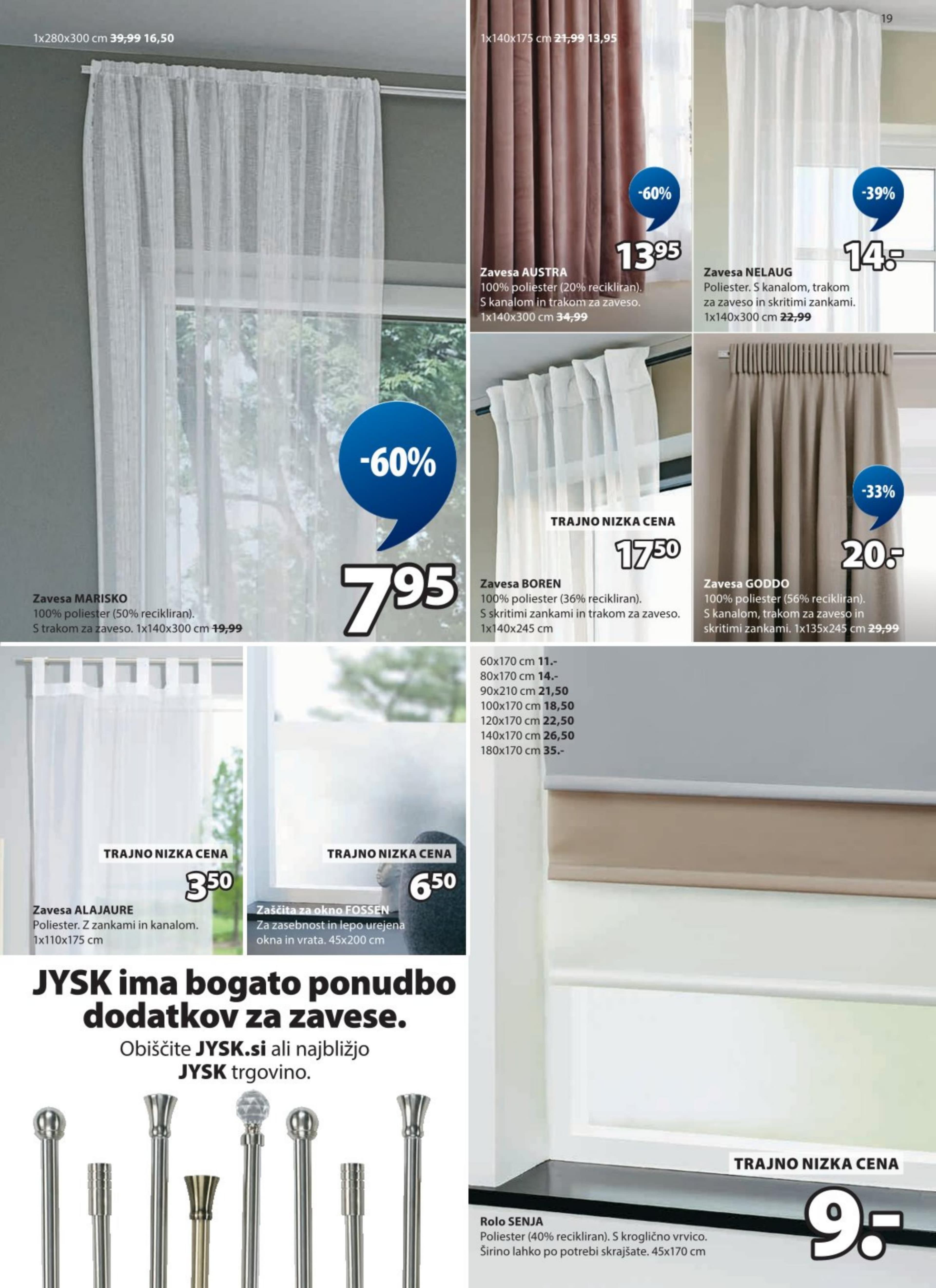 Stran 19. Jysk kataloga - Akcije od 10.12. do 30.12.2025.