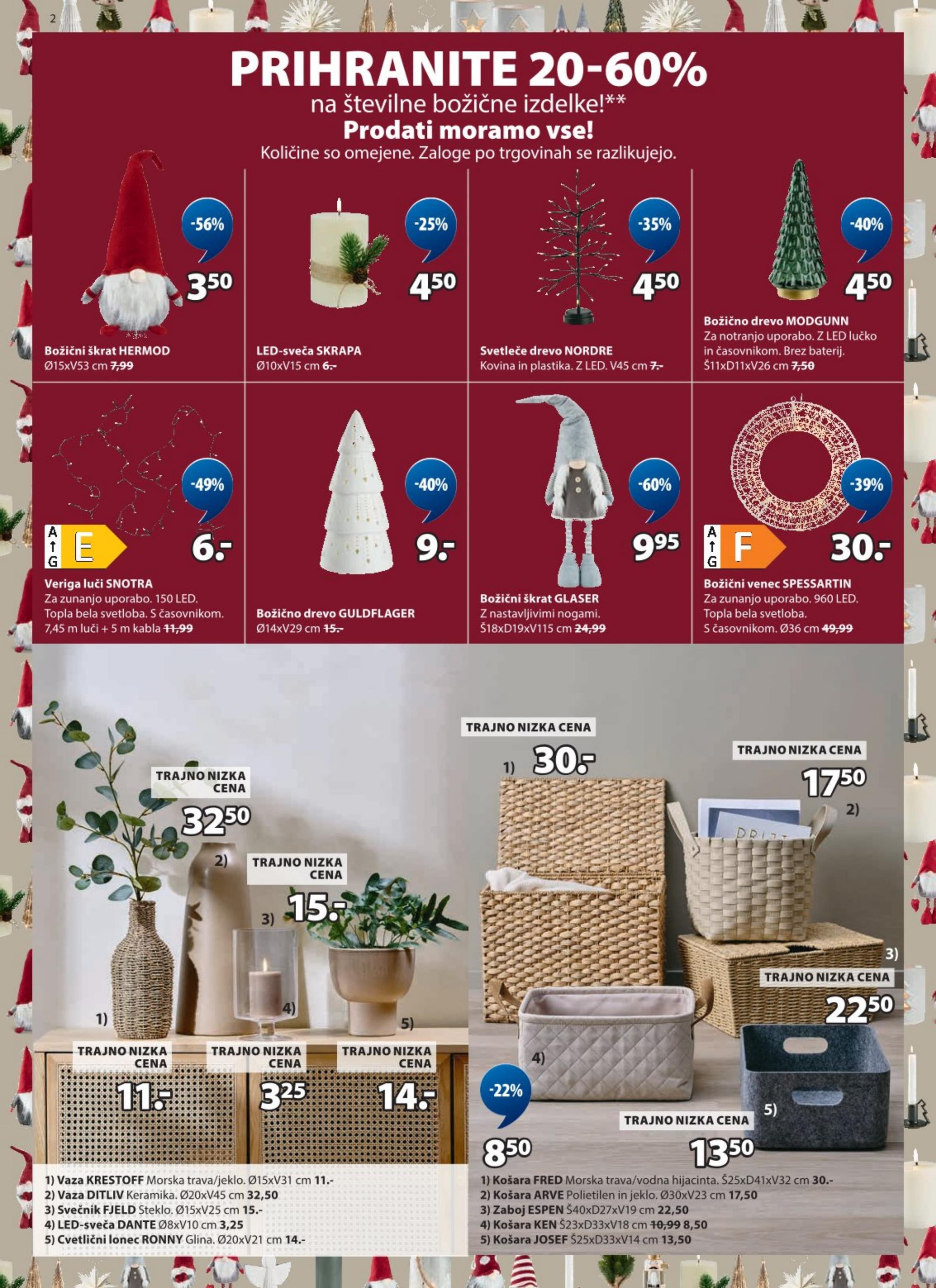 Page from catalog: Odlična Božična ponudba