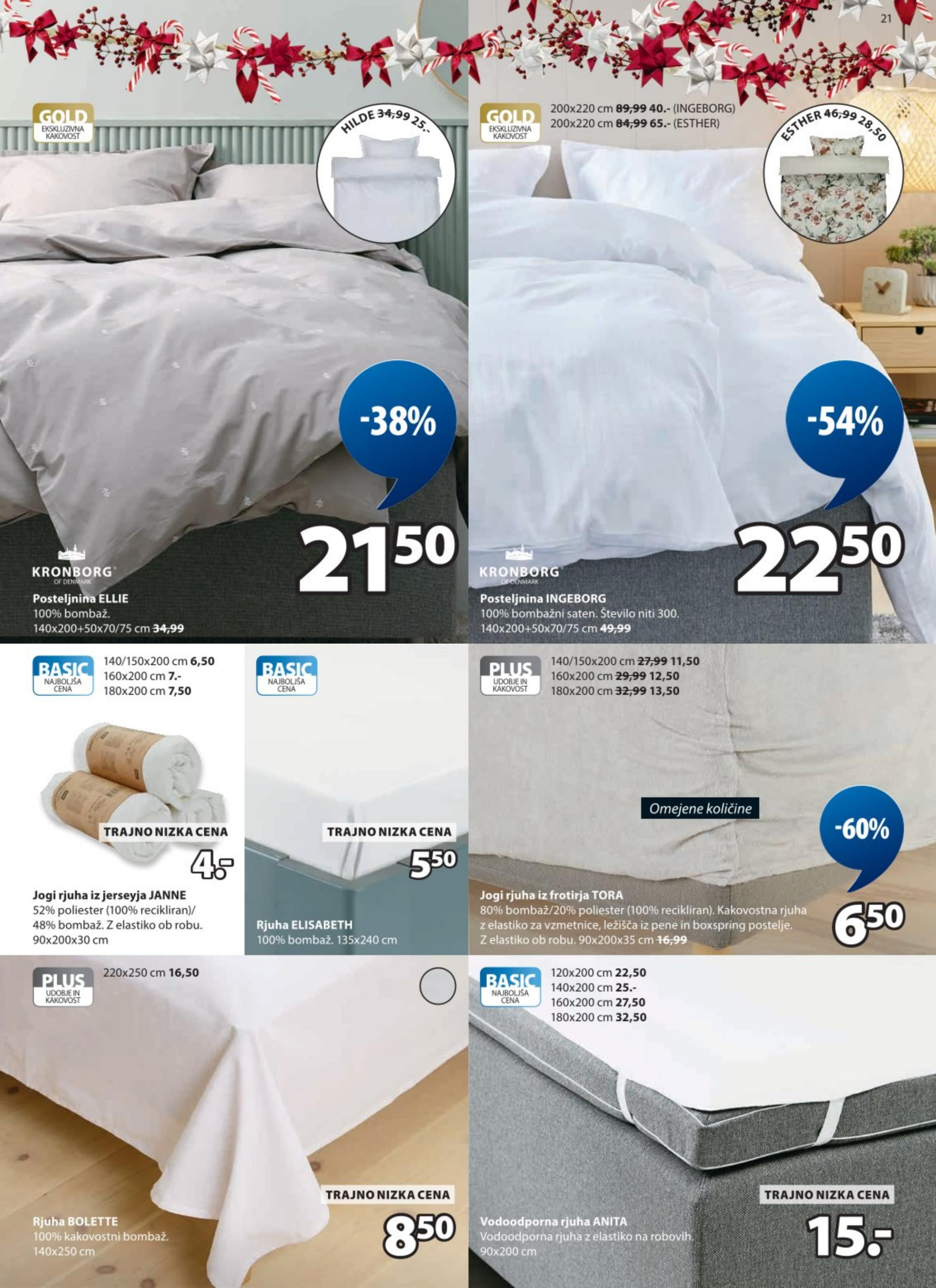 Stran 21. Jysk kataloga - Akcije od 10.12. do 30.12.2025.