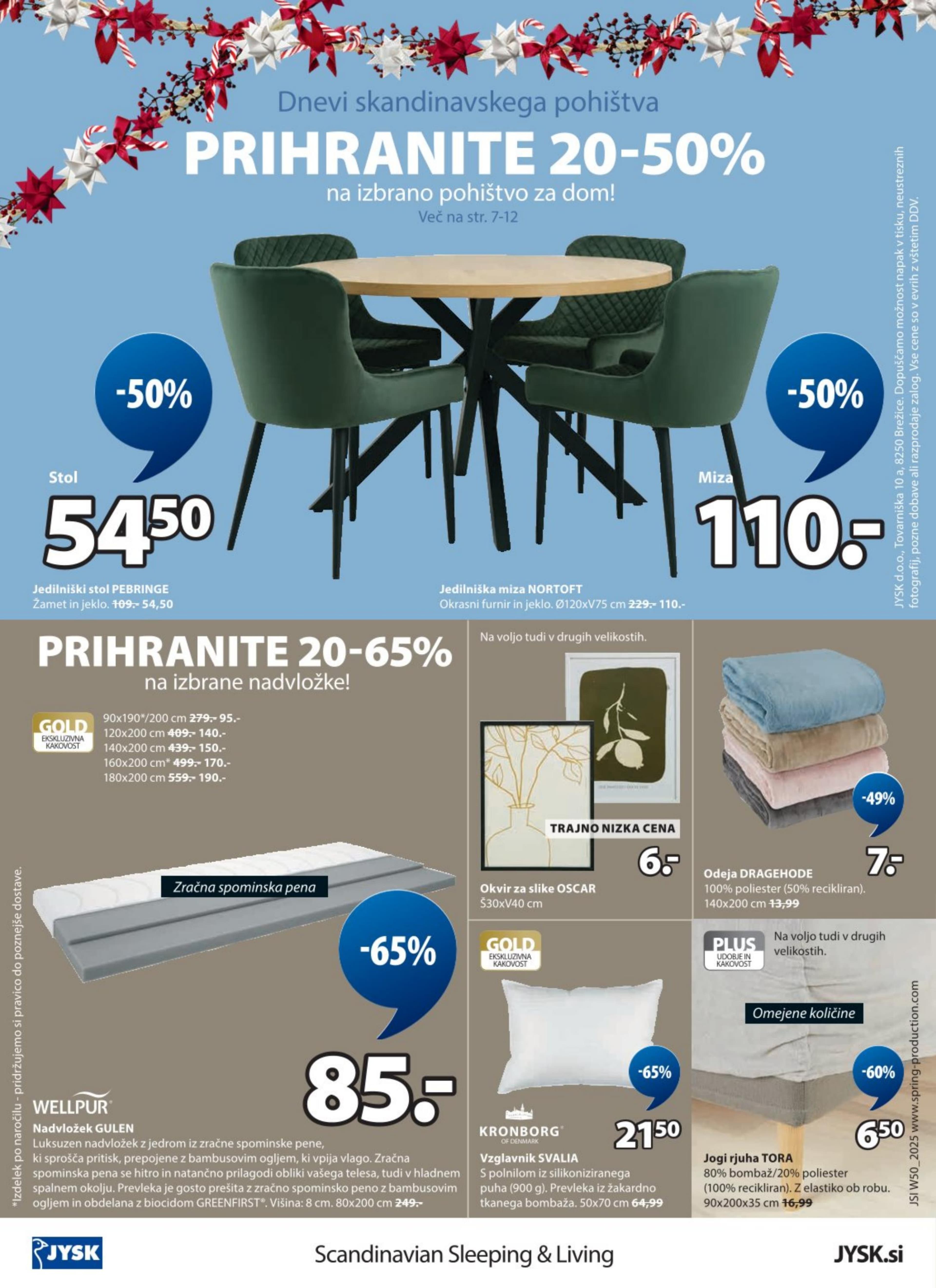 Stran 24. Jysk kataloga - Akcije od 10.12. do 30.12.2025.