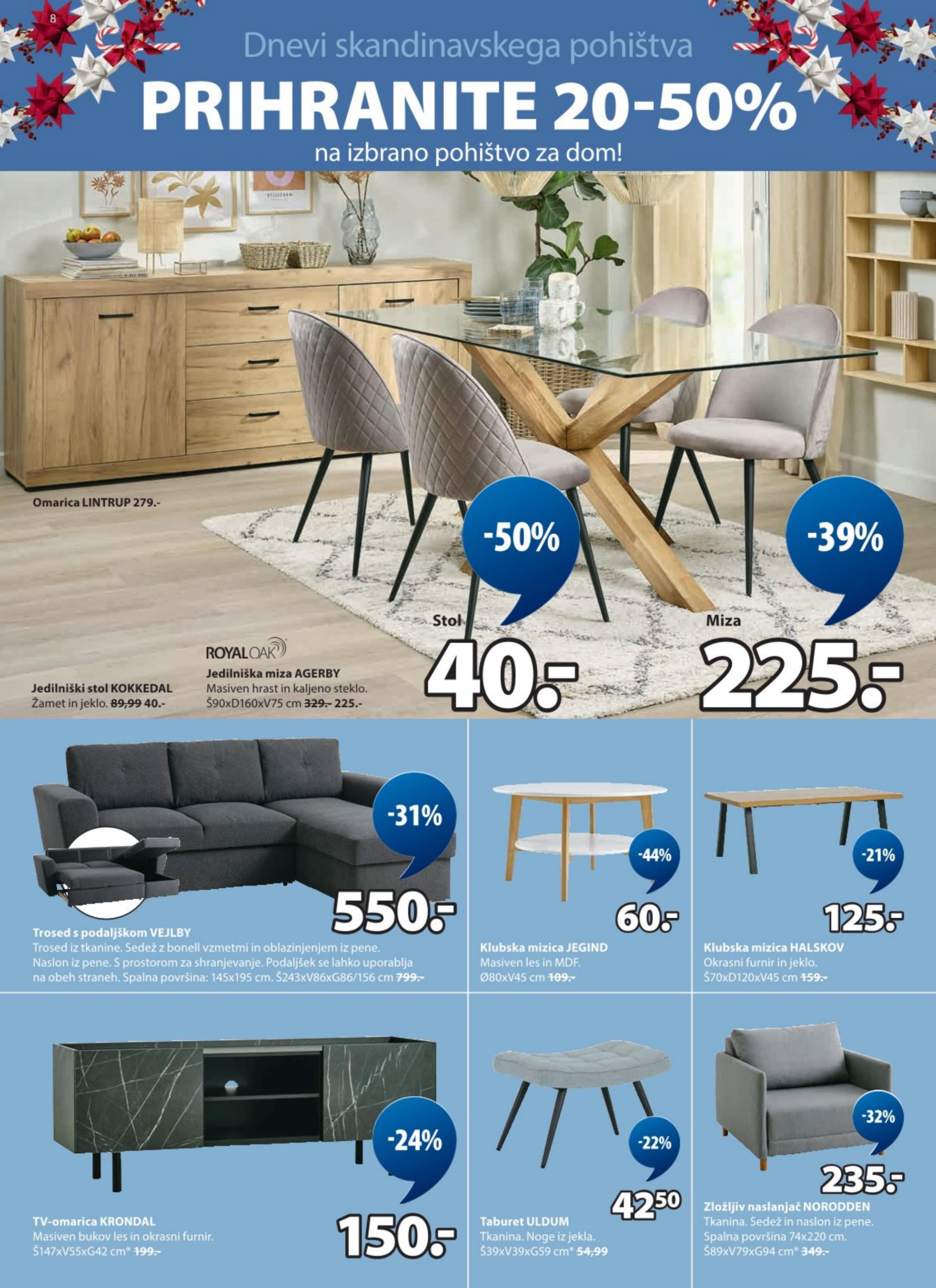 Stran 8. Jysk kataloga - Akcije od 10.12. do 30.12.2025.