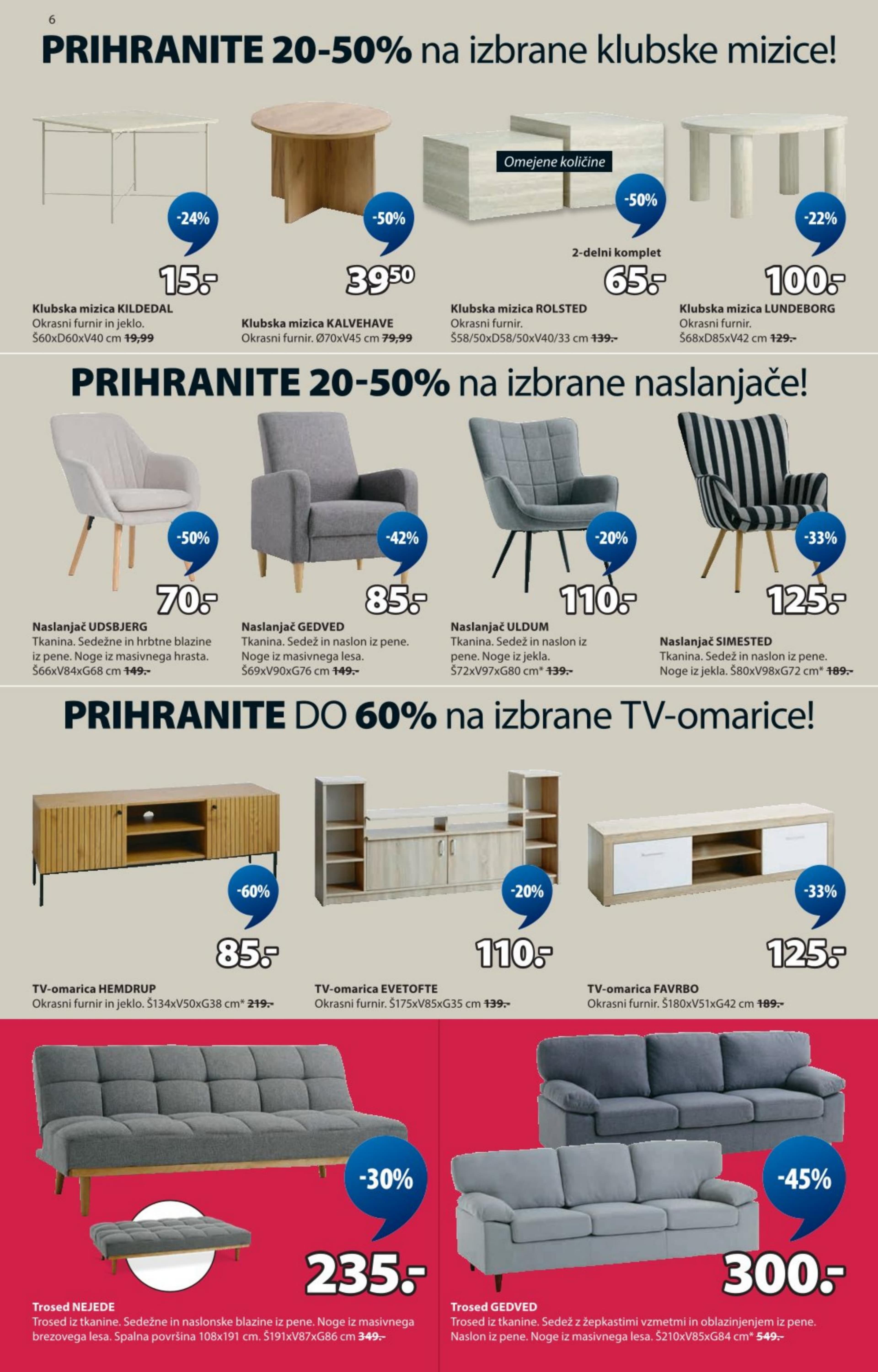 Page from catalog: Sezonsko znižanje