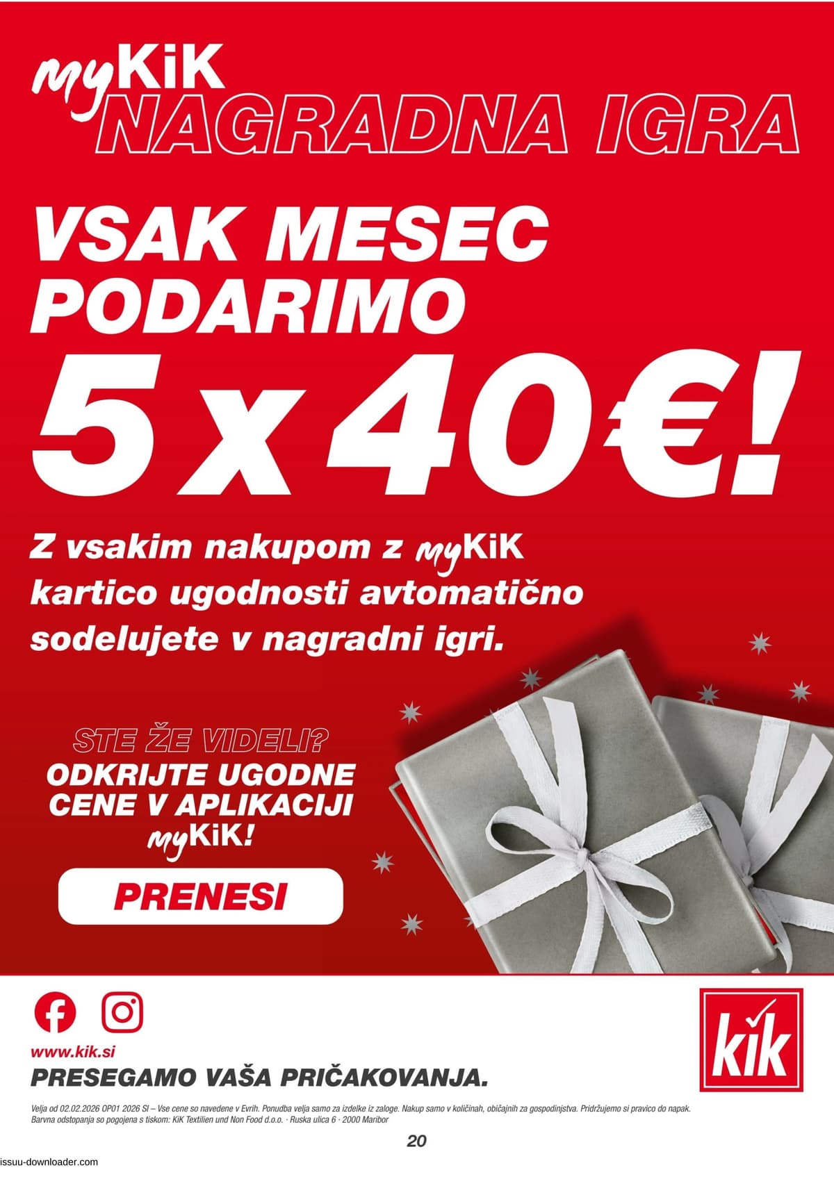 Stran 20. Kik kataloga - Februar 2026 od 14.02.2026.