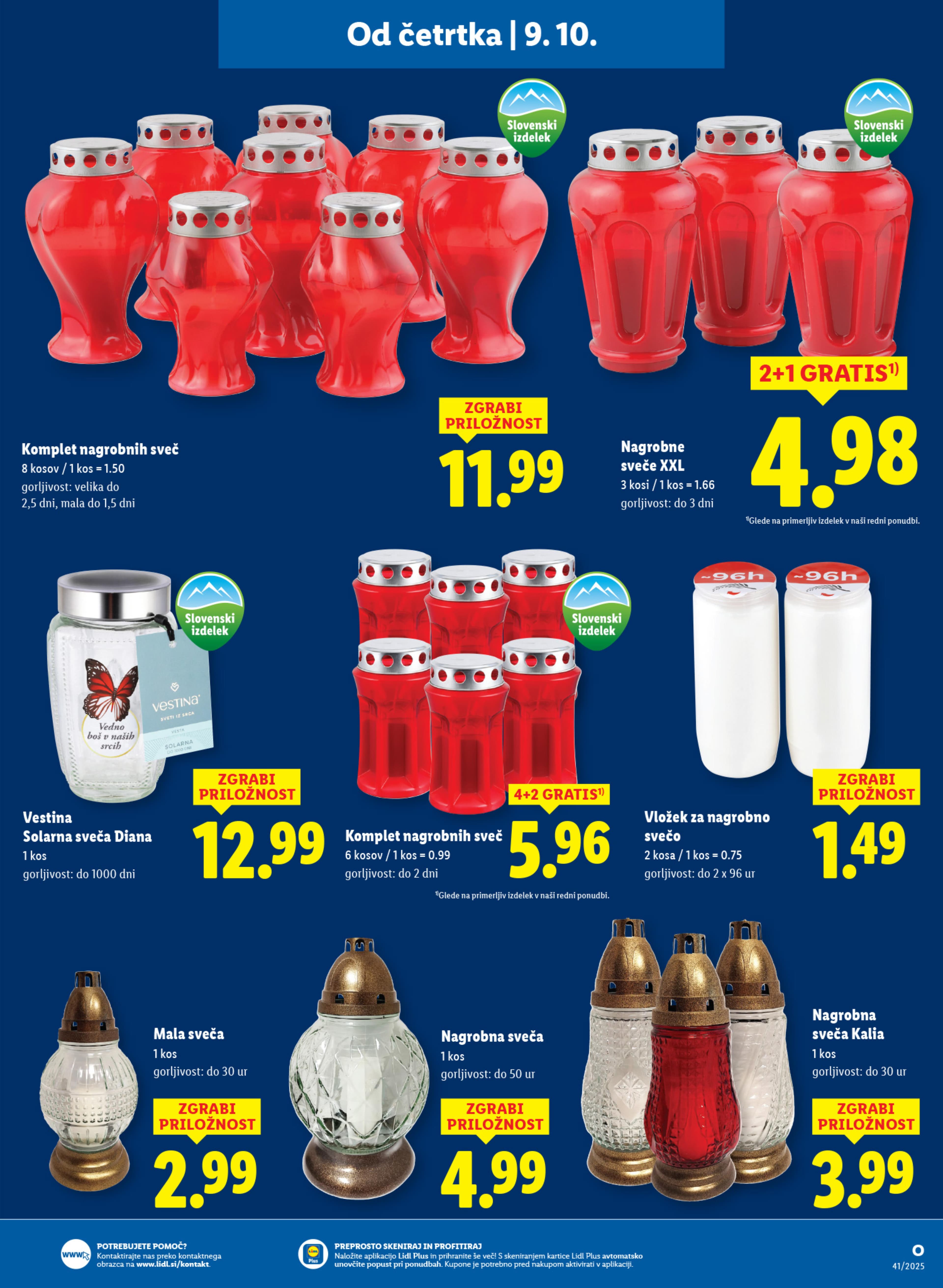 Page from catalog: Akcijska ponuda