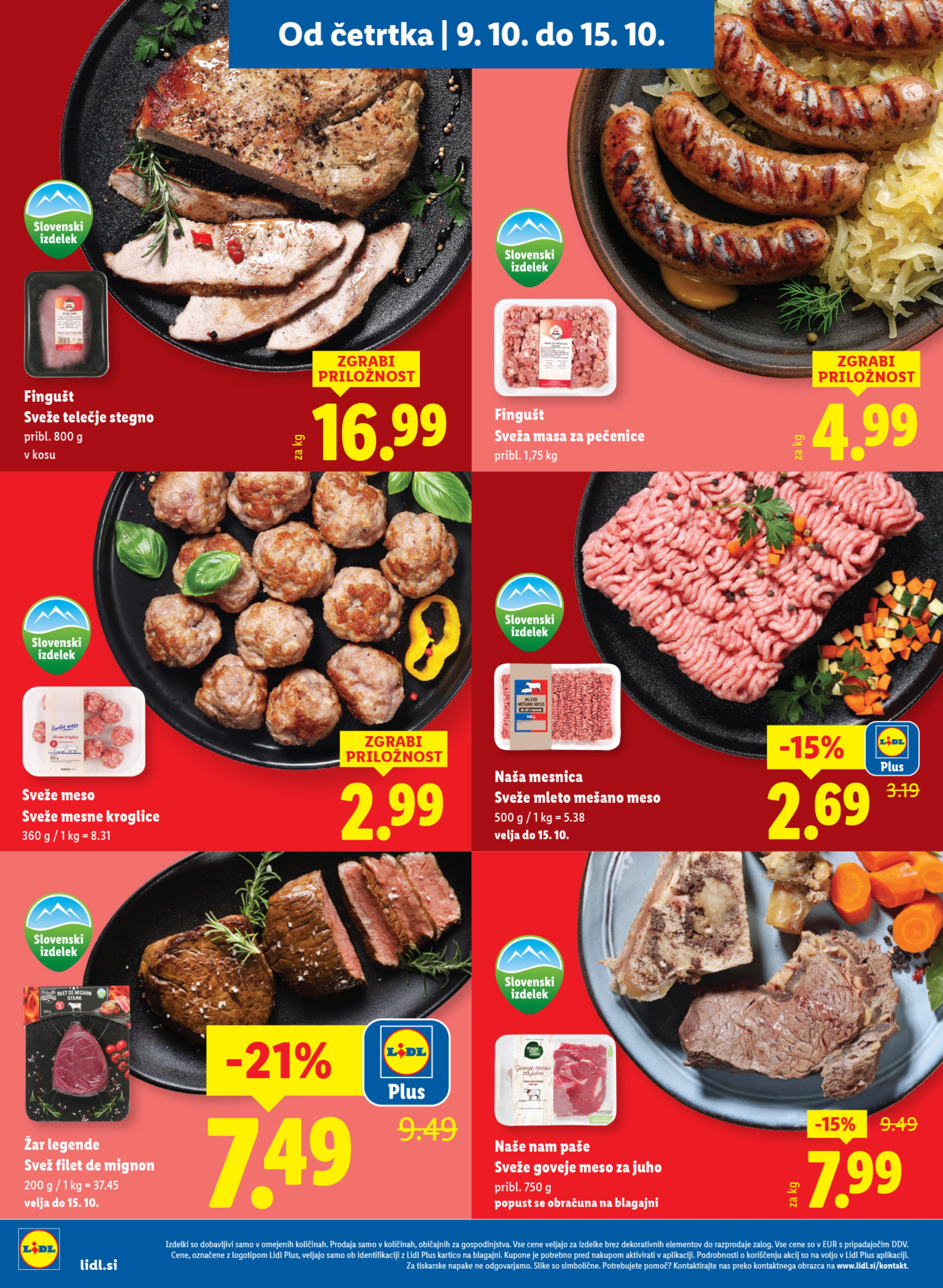 Page from catalog: Akcijska ponuda