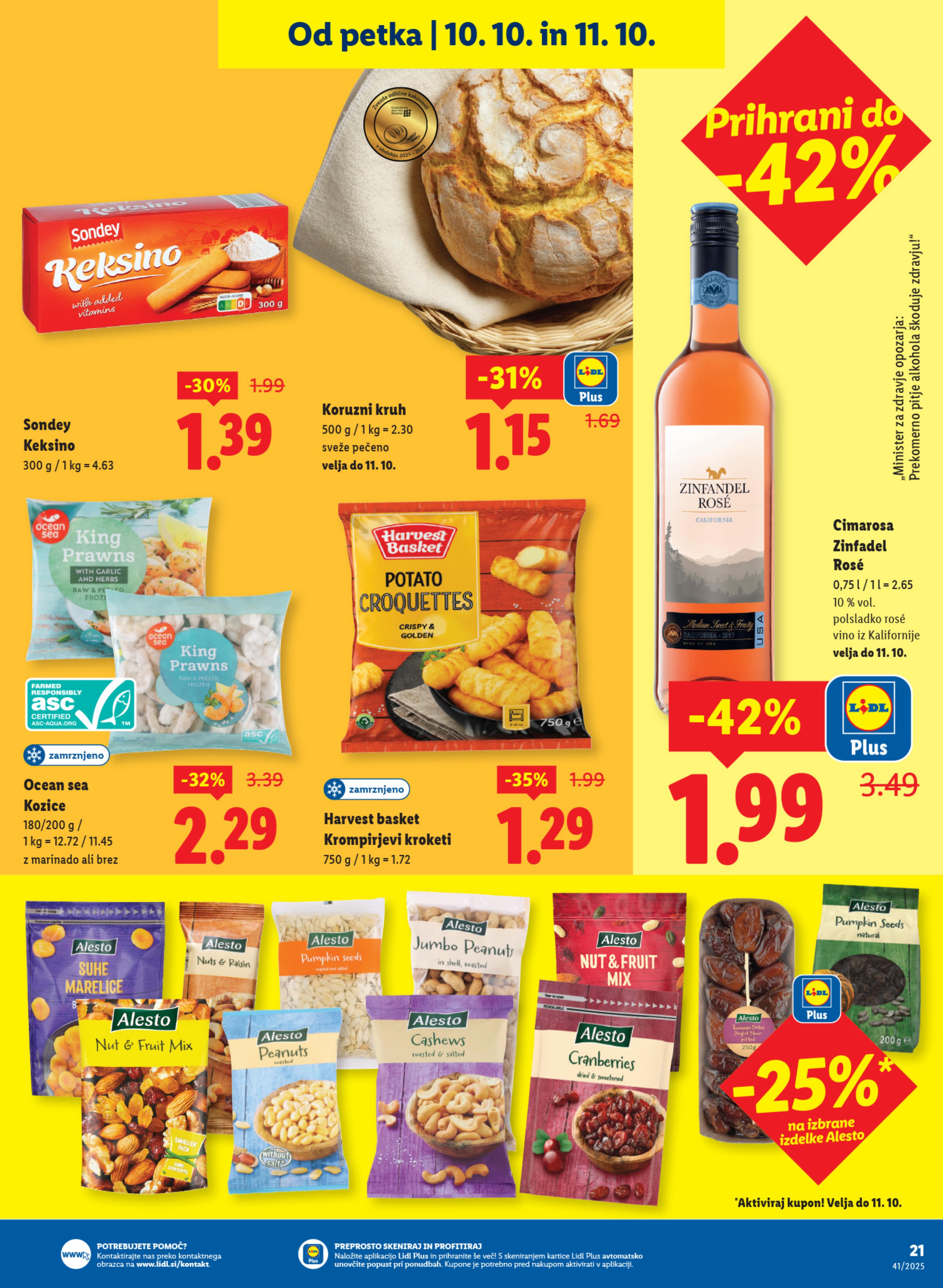 Page from catalog: Akcijska ponuda