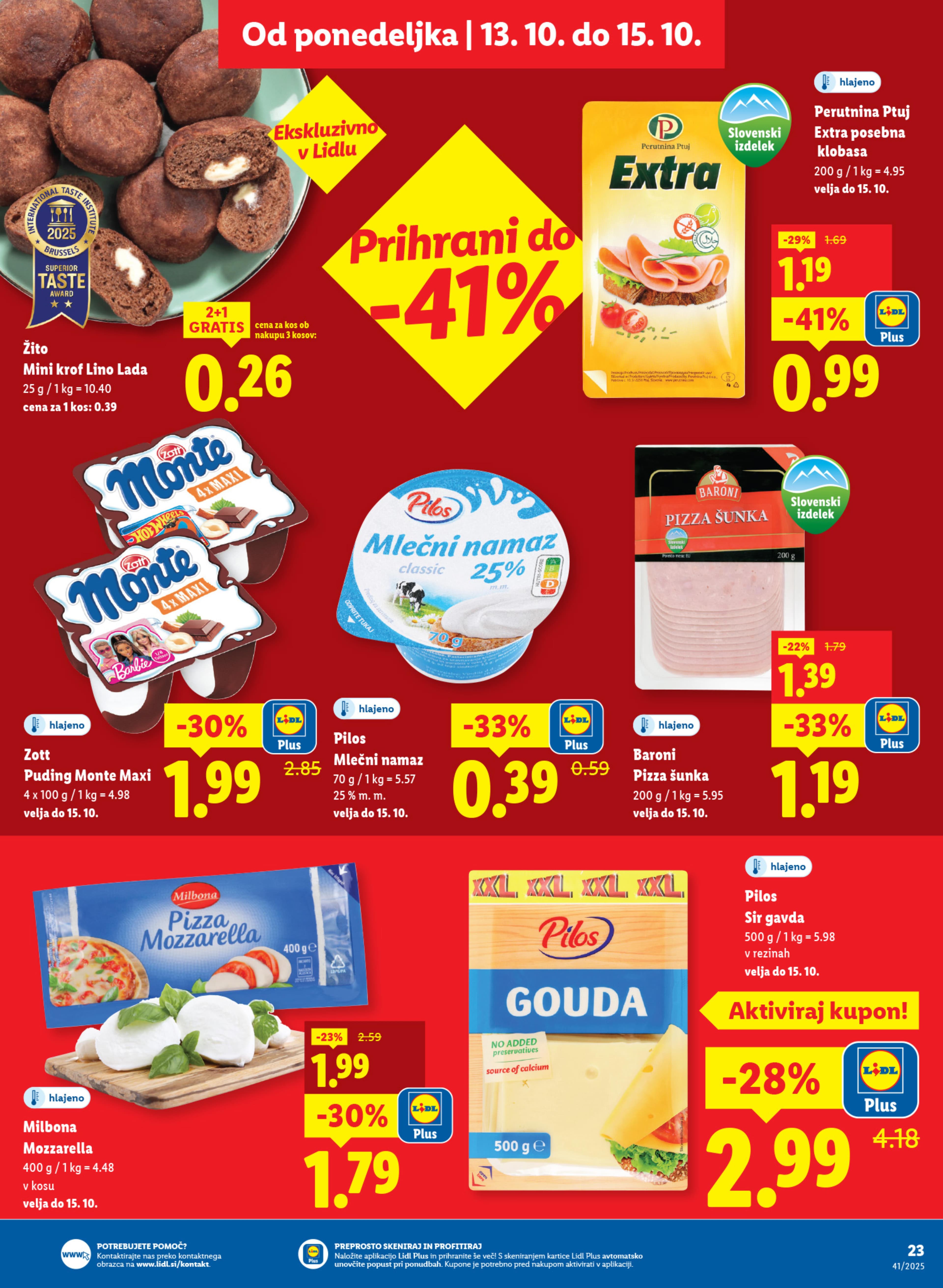 Page from catalog: Akcijska ponuda