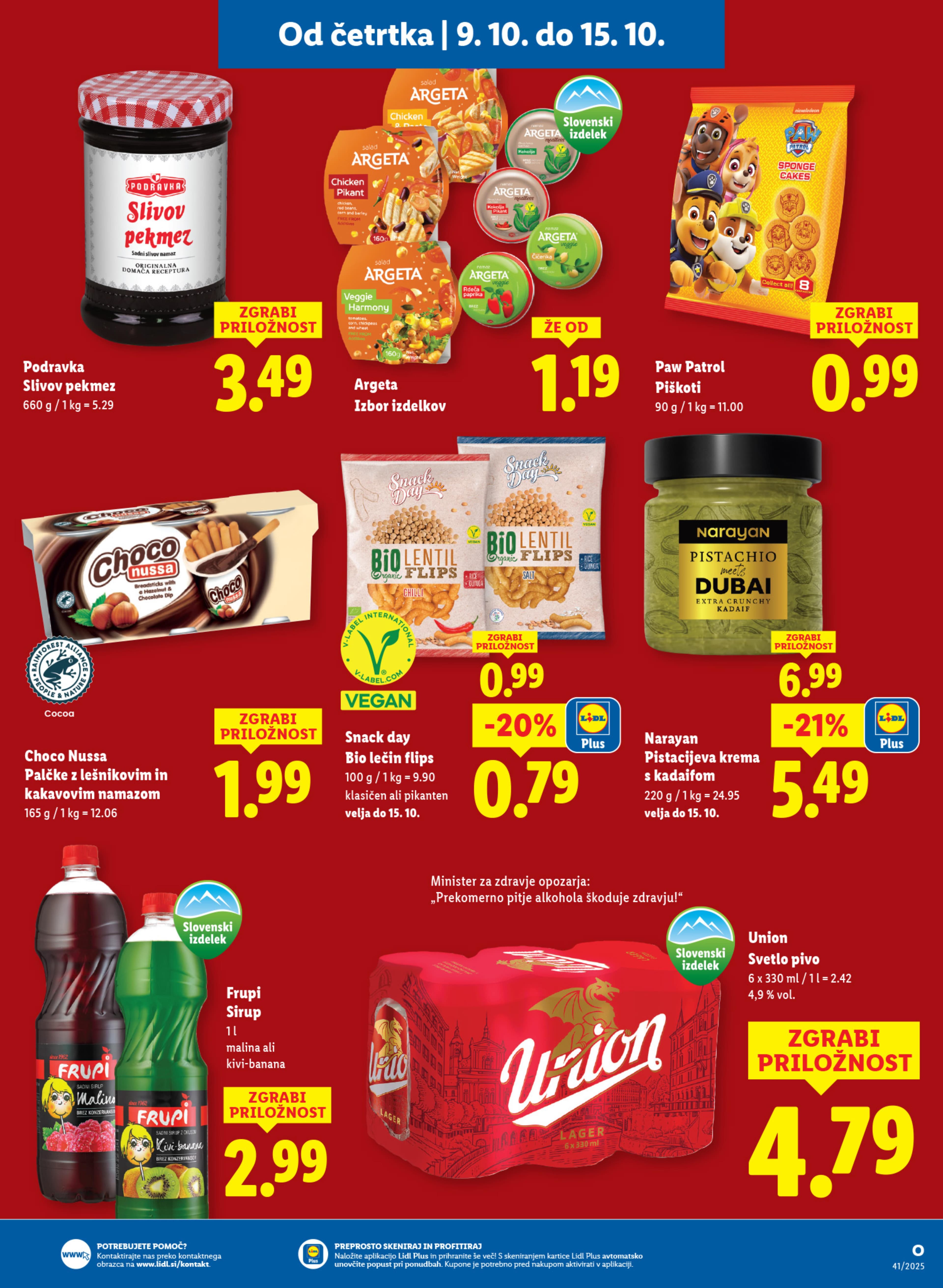 Page from catalog: Akcijska ponuda