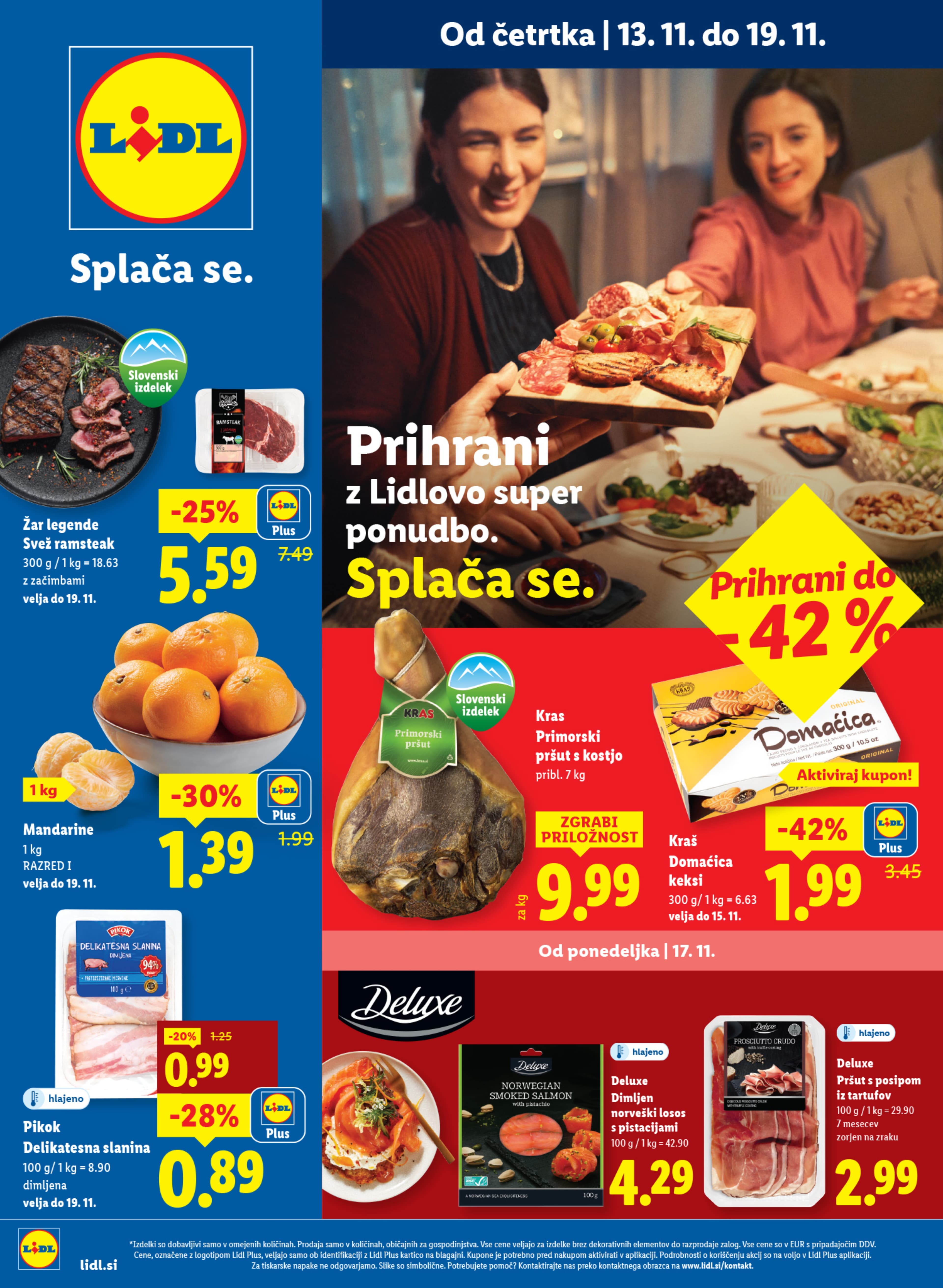 Stran 1. Lidl kataloga - Akcije od 13.11. do 19.11.2025.