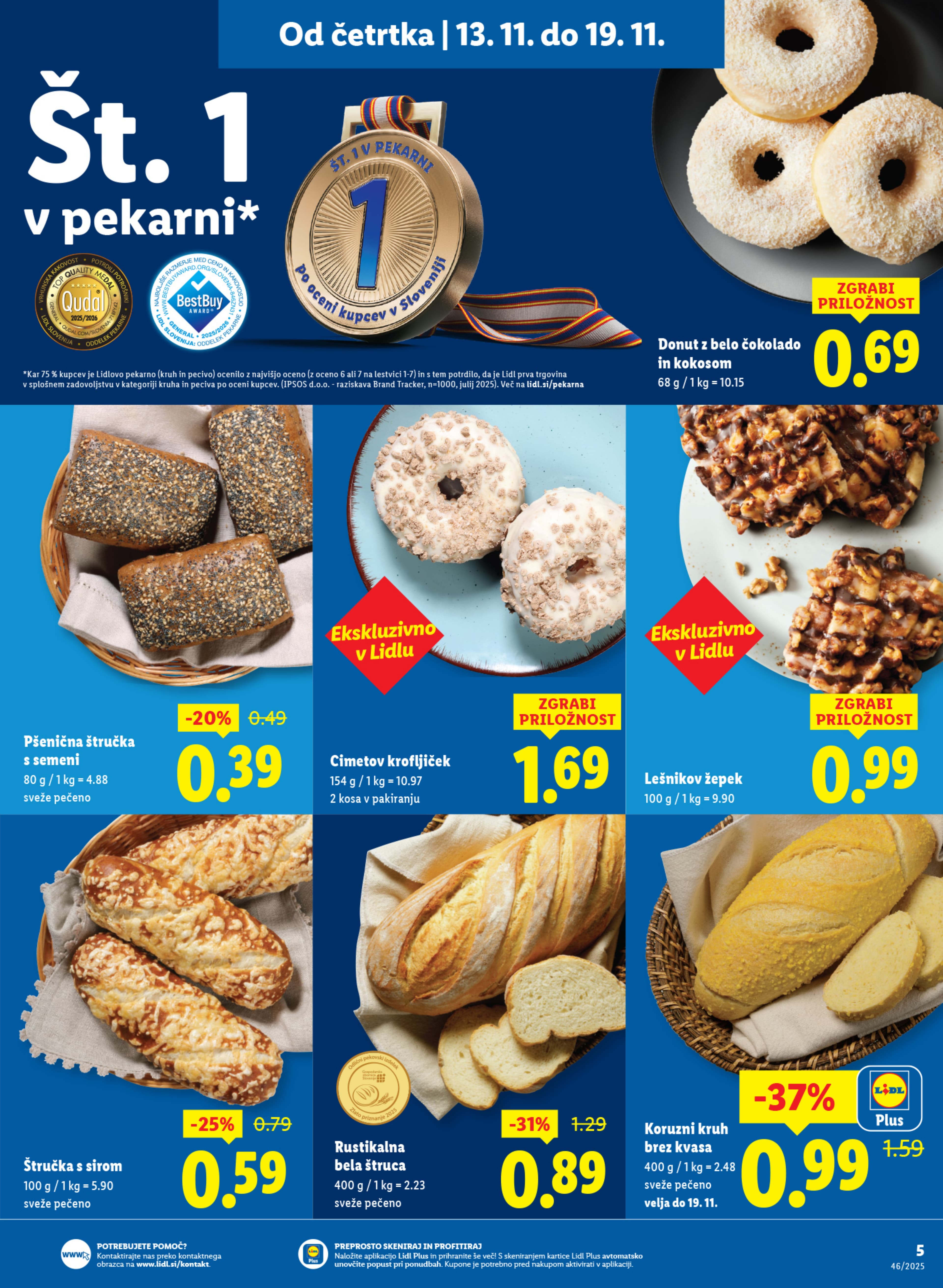Stran 5. Lidl kataloga - Akcije od 13.11. do 19.11.2025.