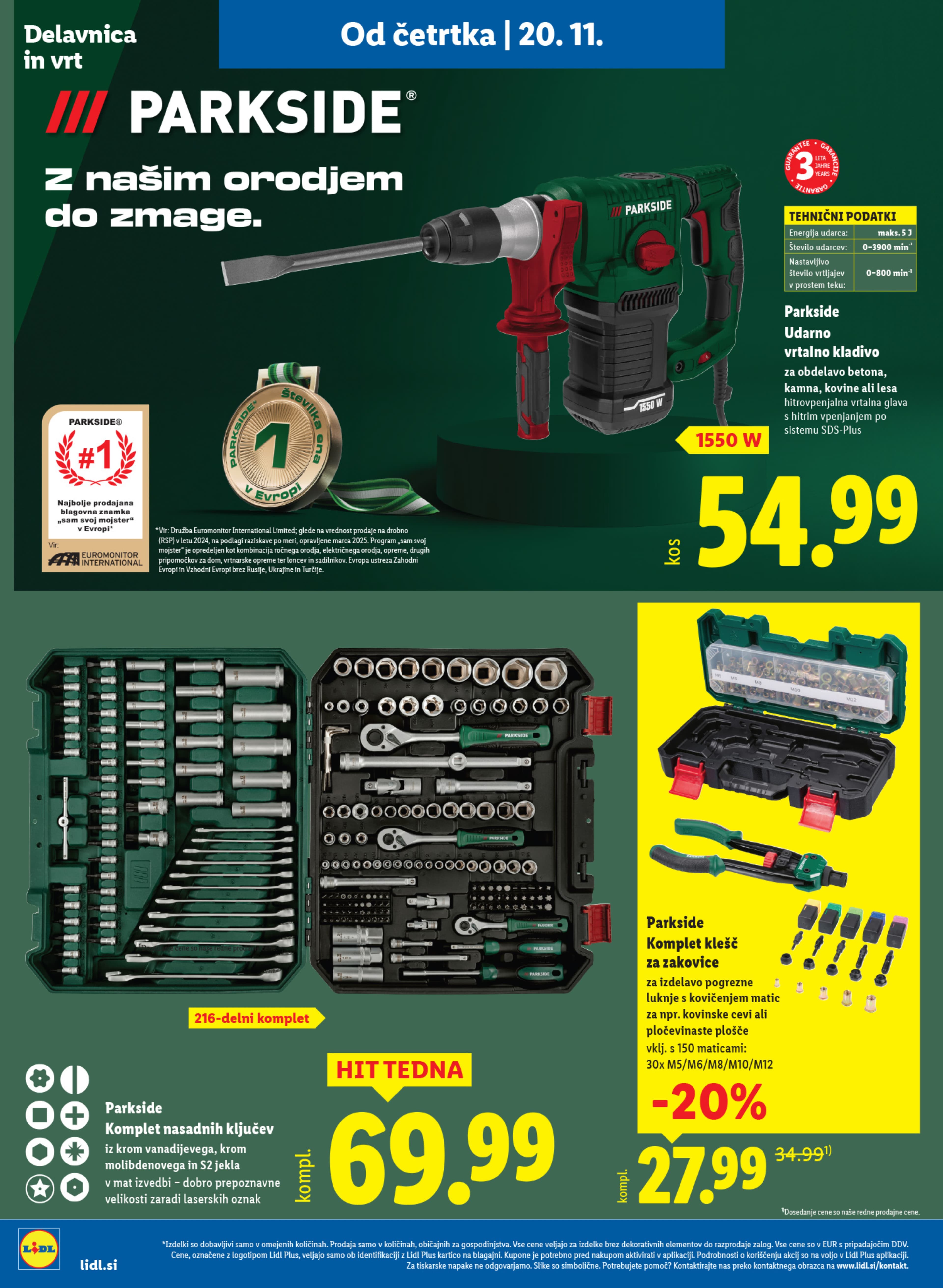 Stran 18. Lidl kataloga - Akcije od 20.11. do 26.11.2025.