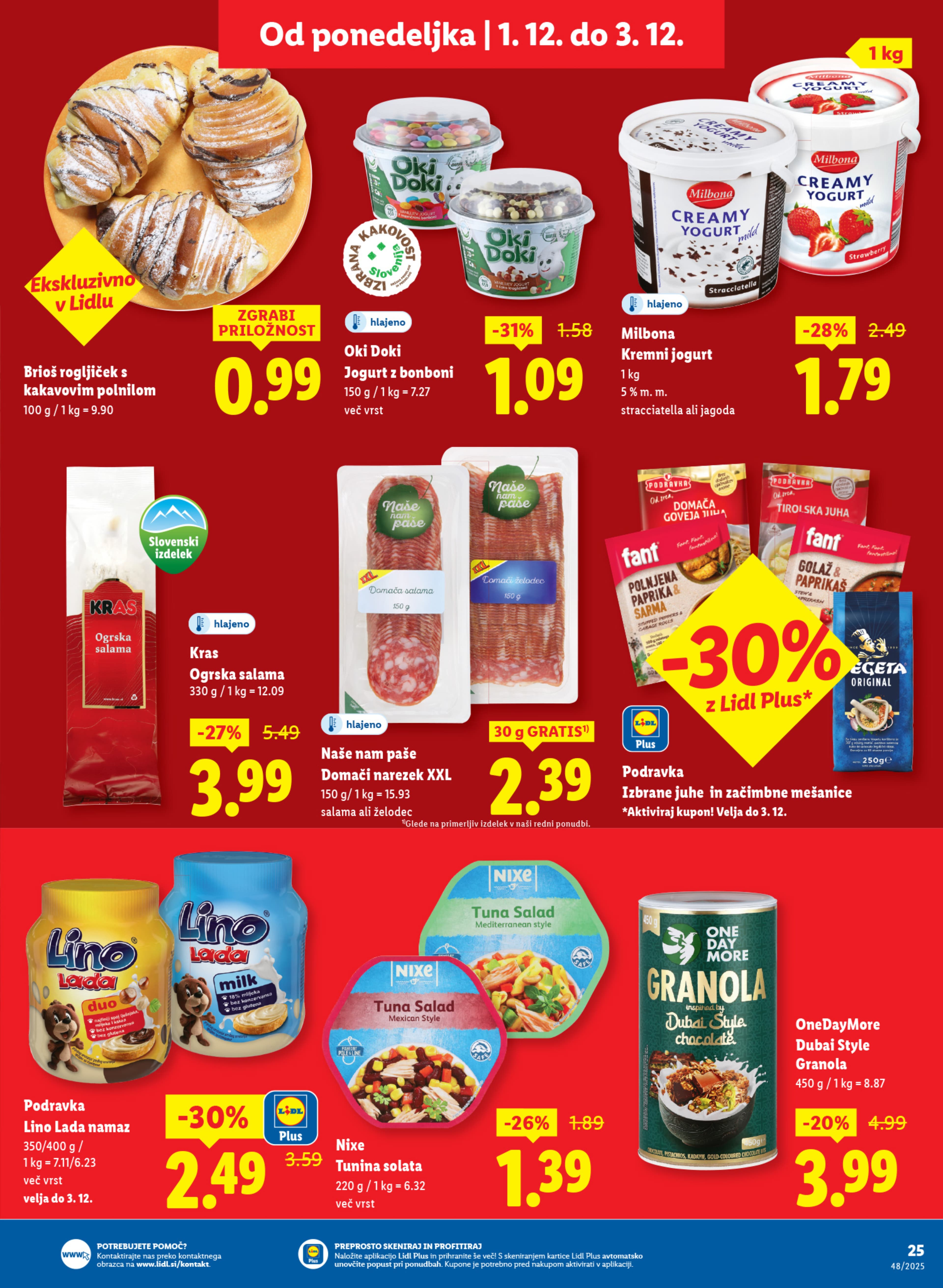 Stran 39. Lidl kataloga - Akcije od 27.11. do 03.12.2025.