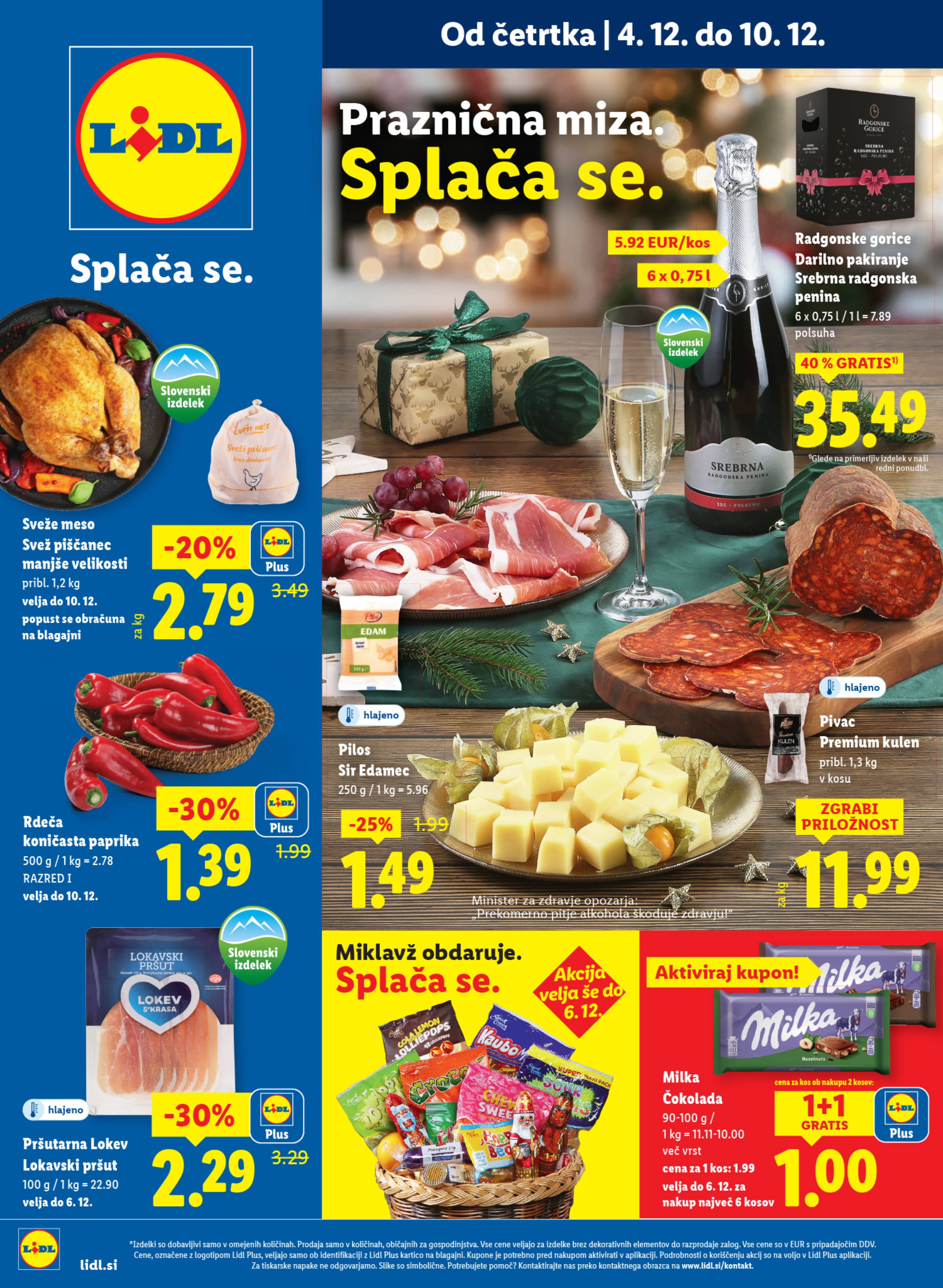 Stran 1. Lidl kataloga - Akcije od 04.12. do 10.12.2025.