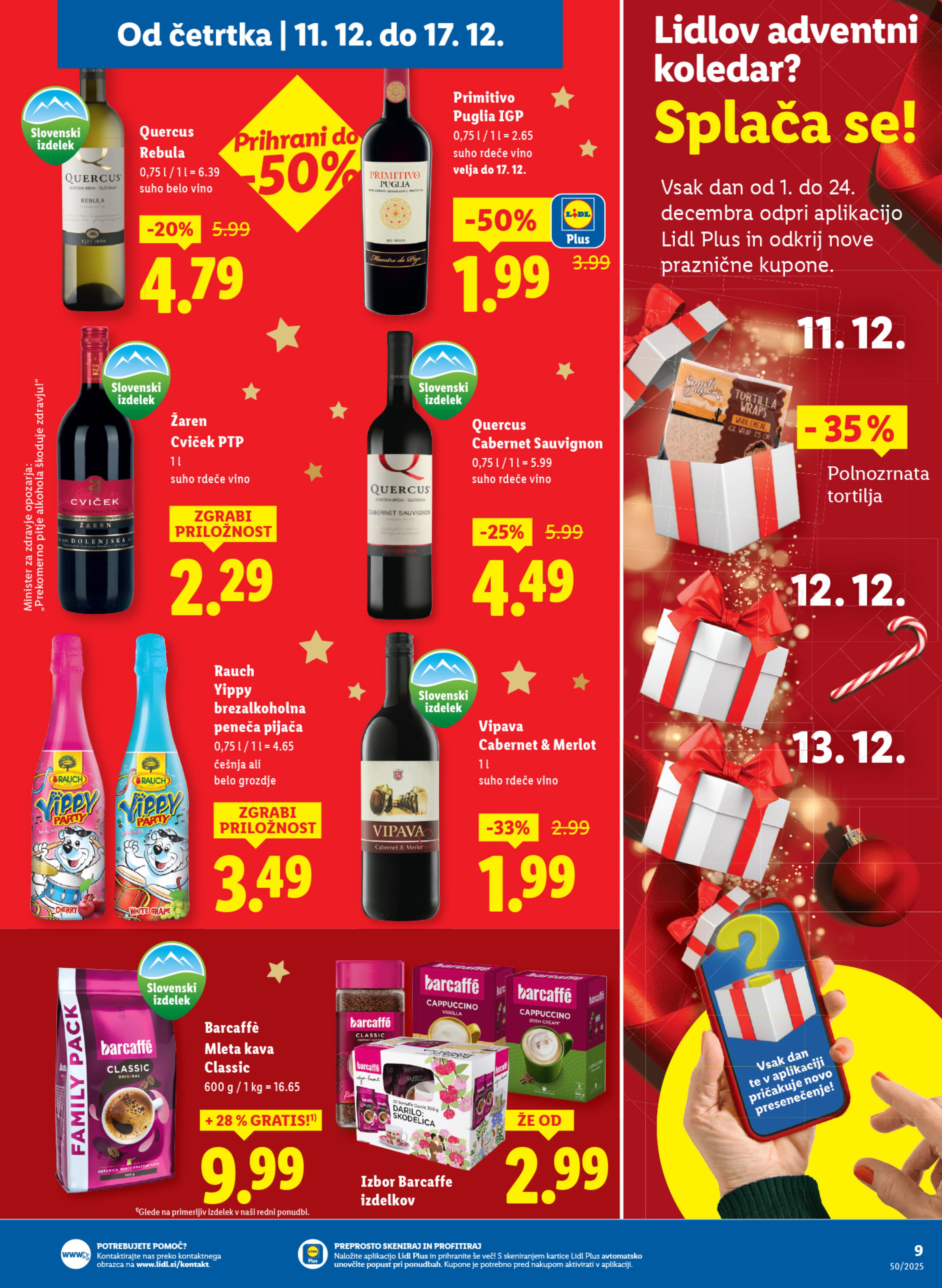 Stran 11. Lidl kataloga - Akcije od 11.12. do 17.12.2025.