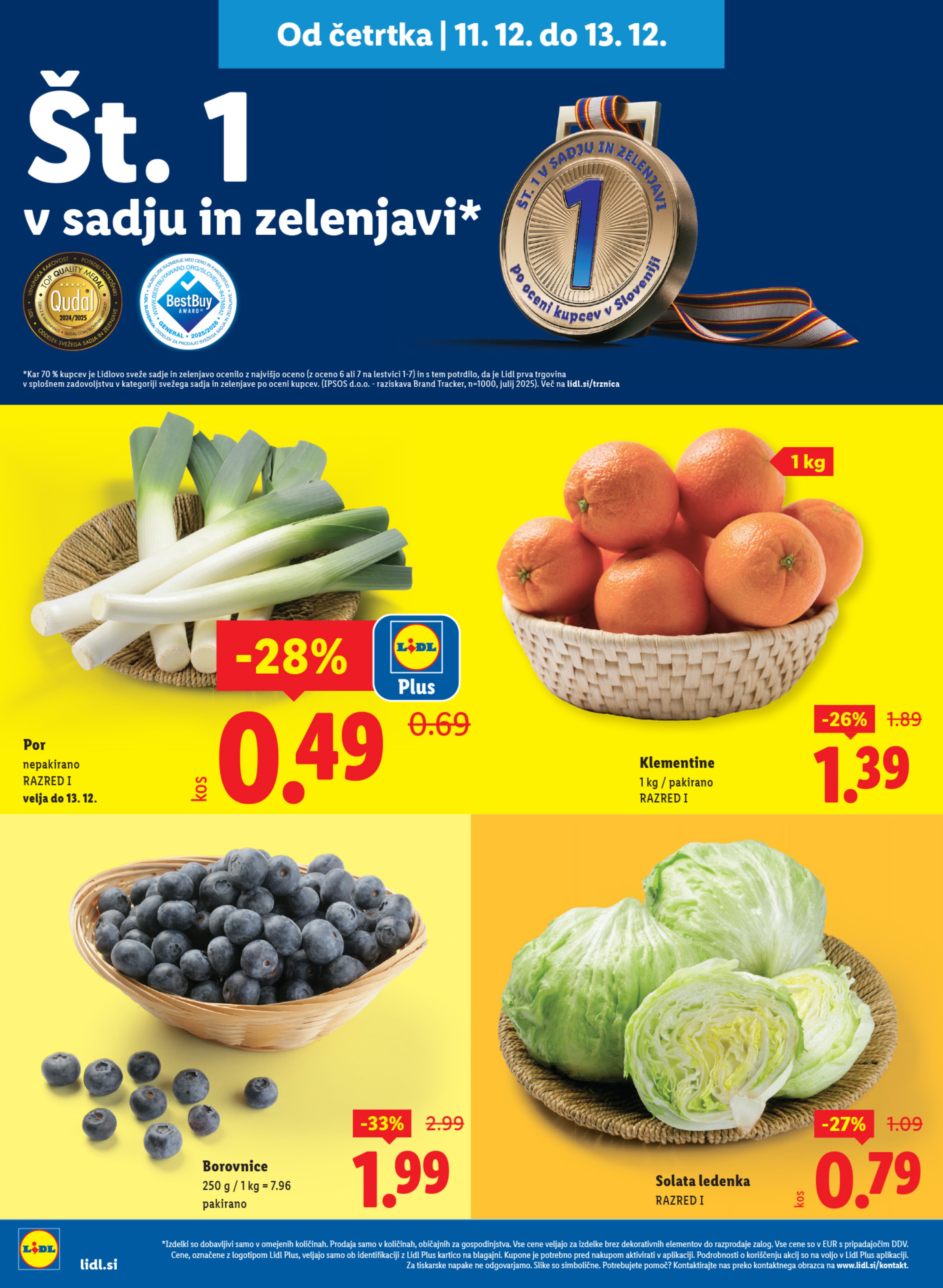 Stran 4. Lidl kataloga - Akcije od 11.12. do 17.12.2025.
