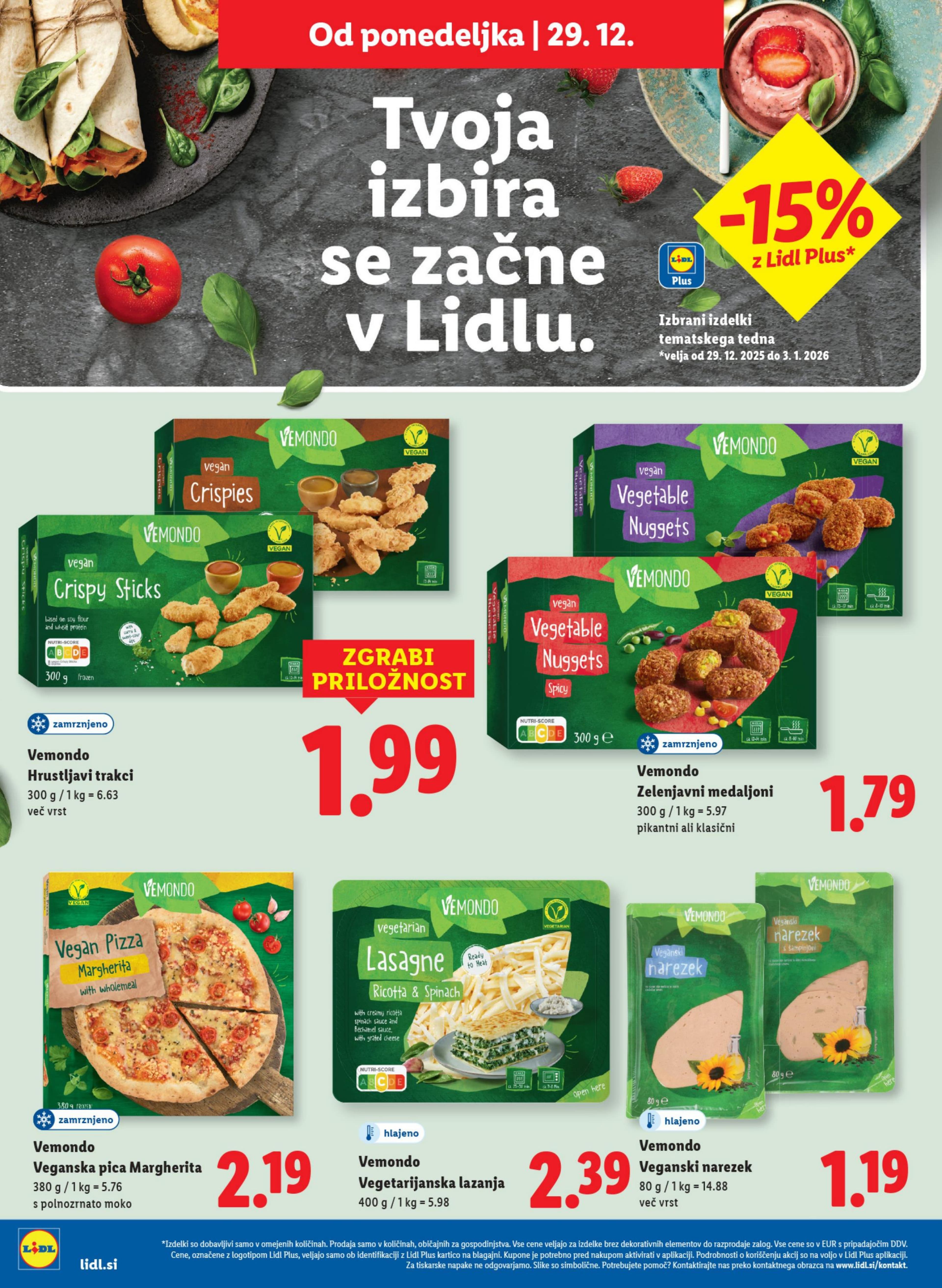 Page from catalog: Živila