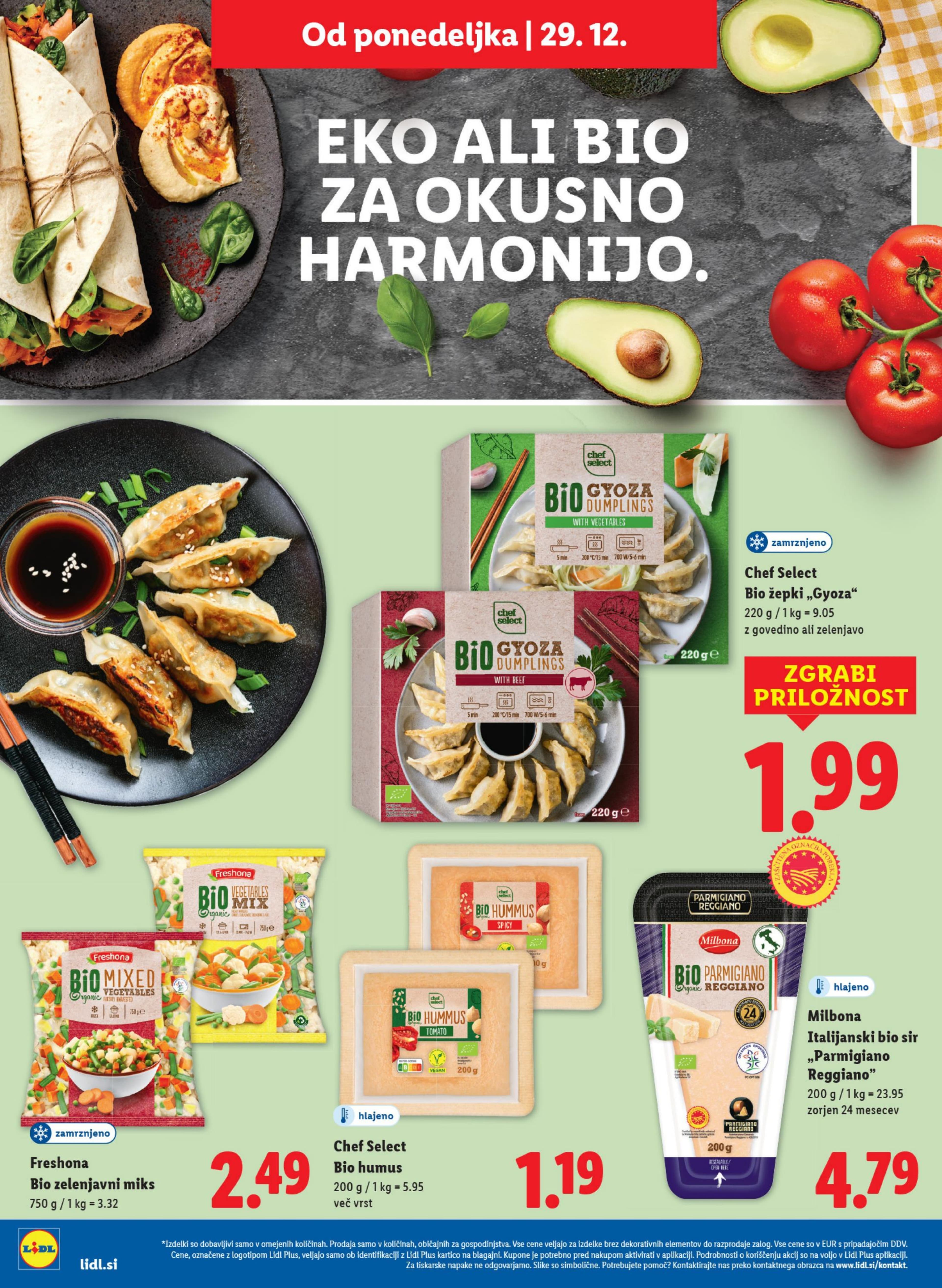 Page from catalog: Živila