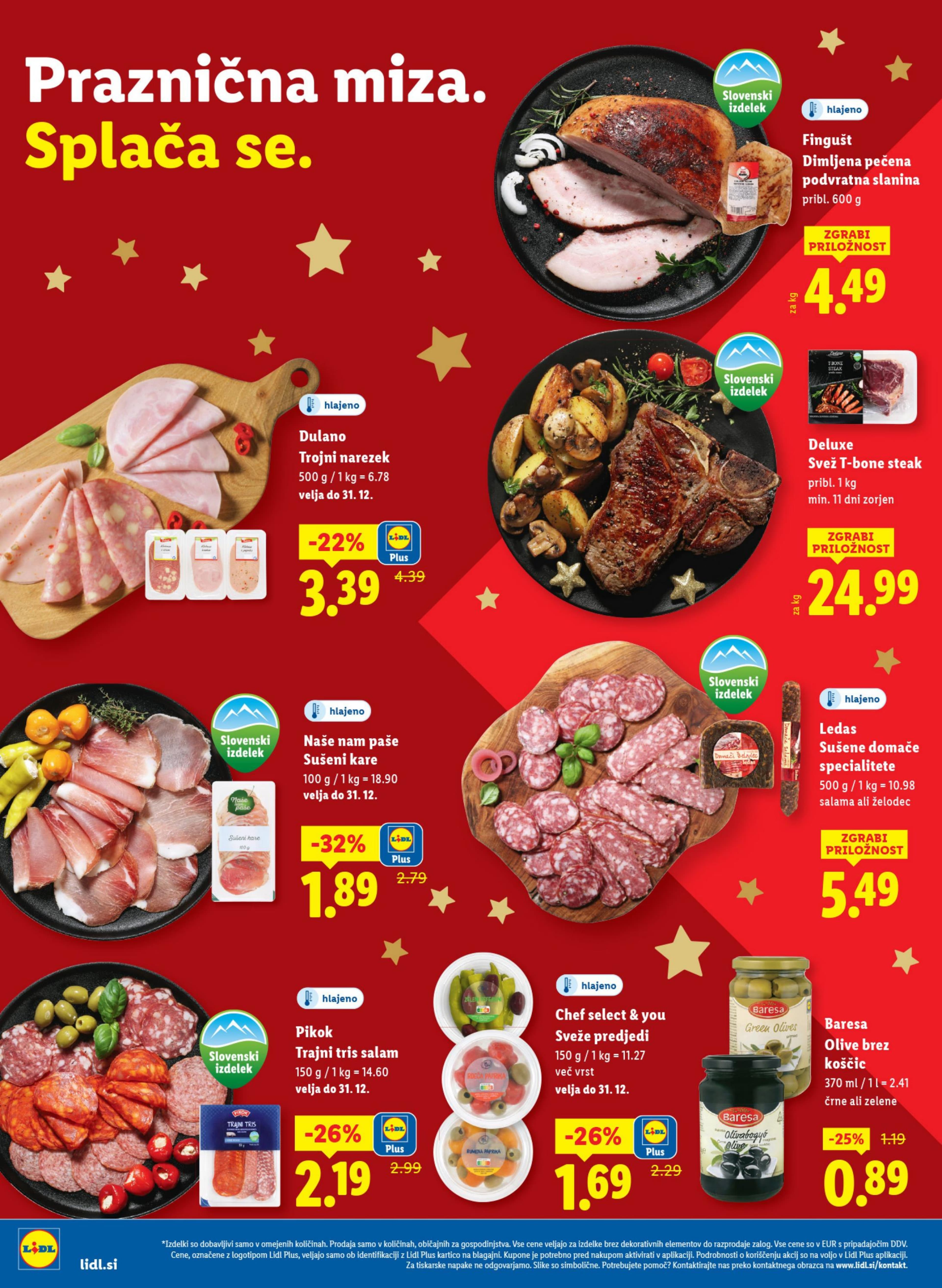 Page from catalog: Živila