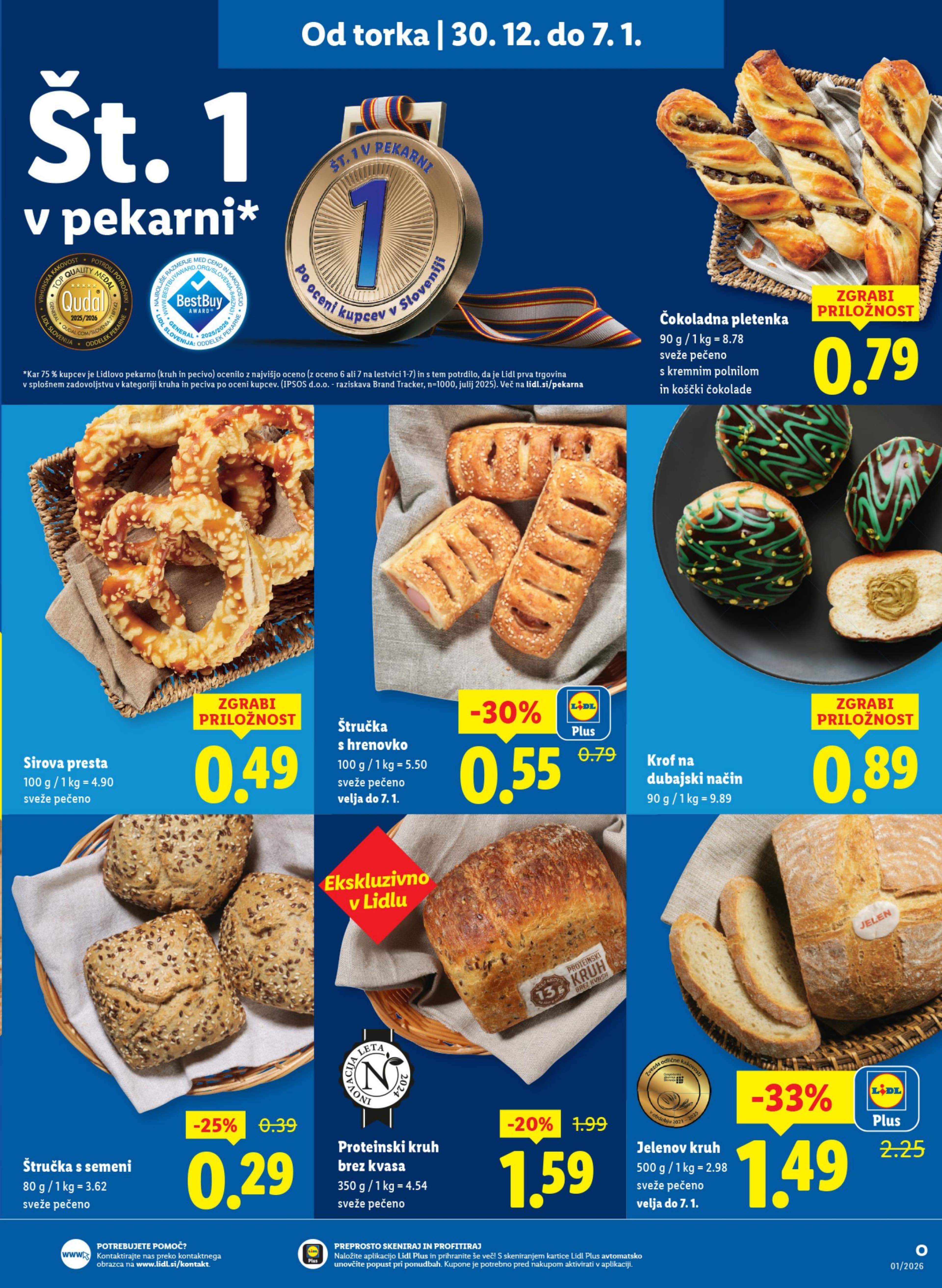 Stran 7. Lidl kataloga - od 30.12. do 07.01.2026.