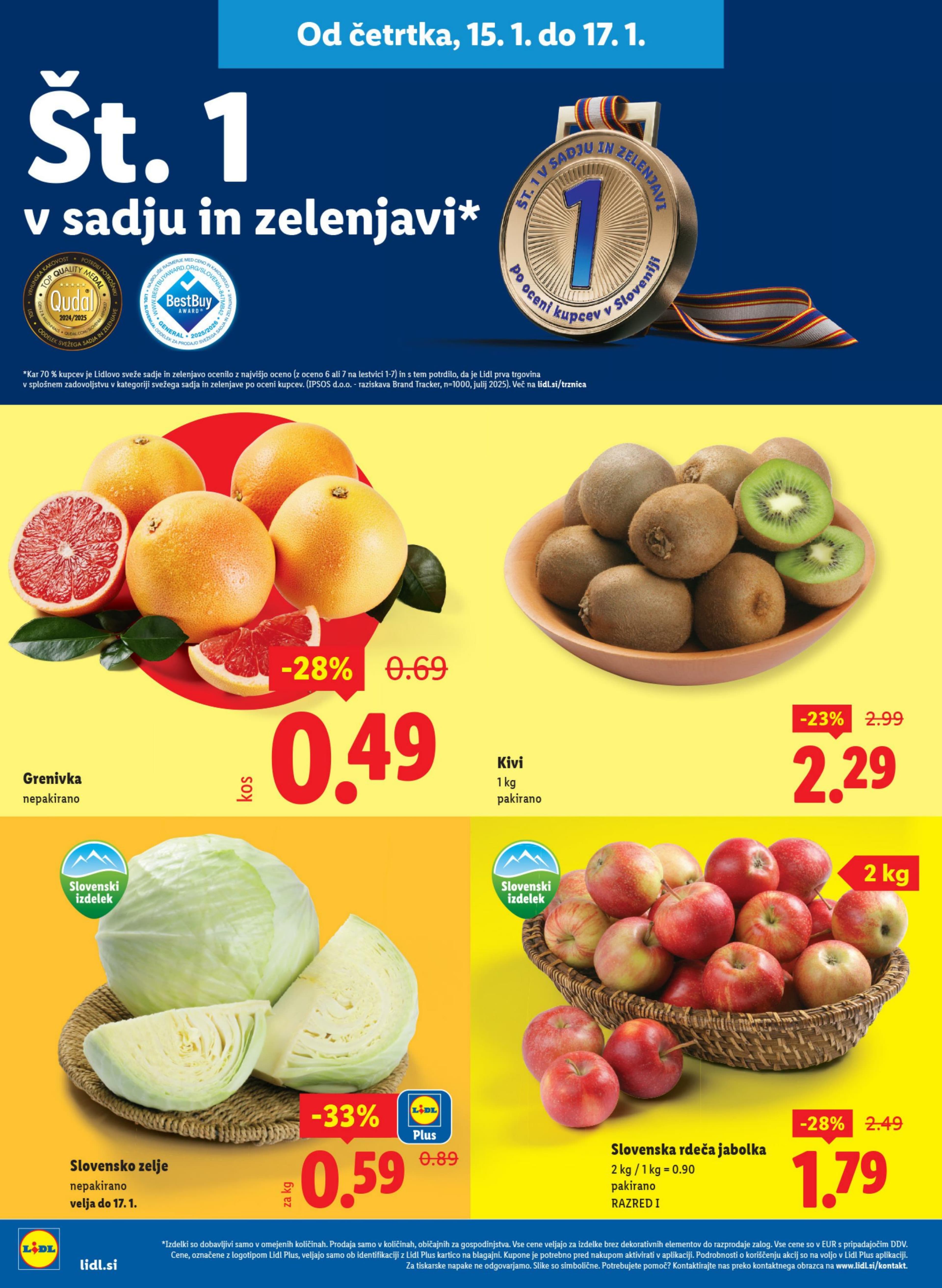 Stran 4. Lidl kataloga - Živila