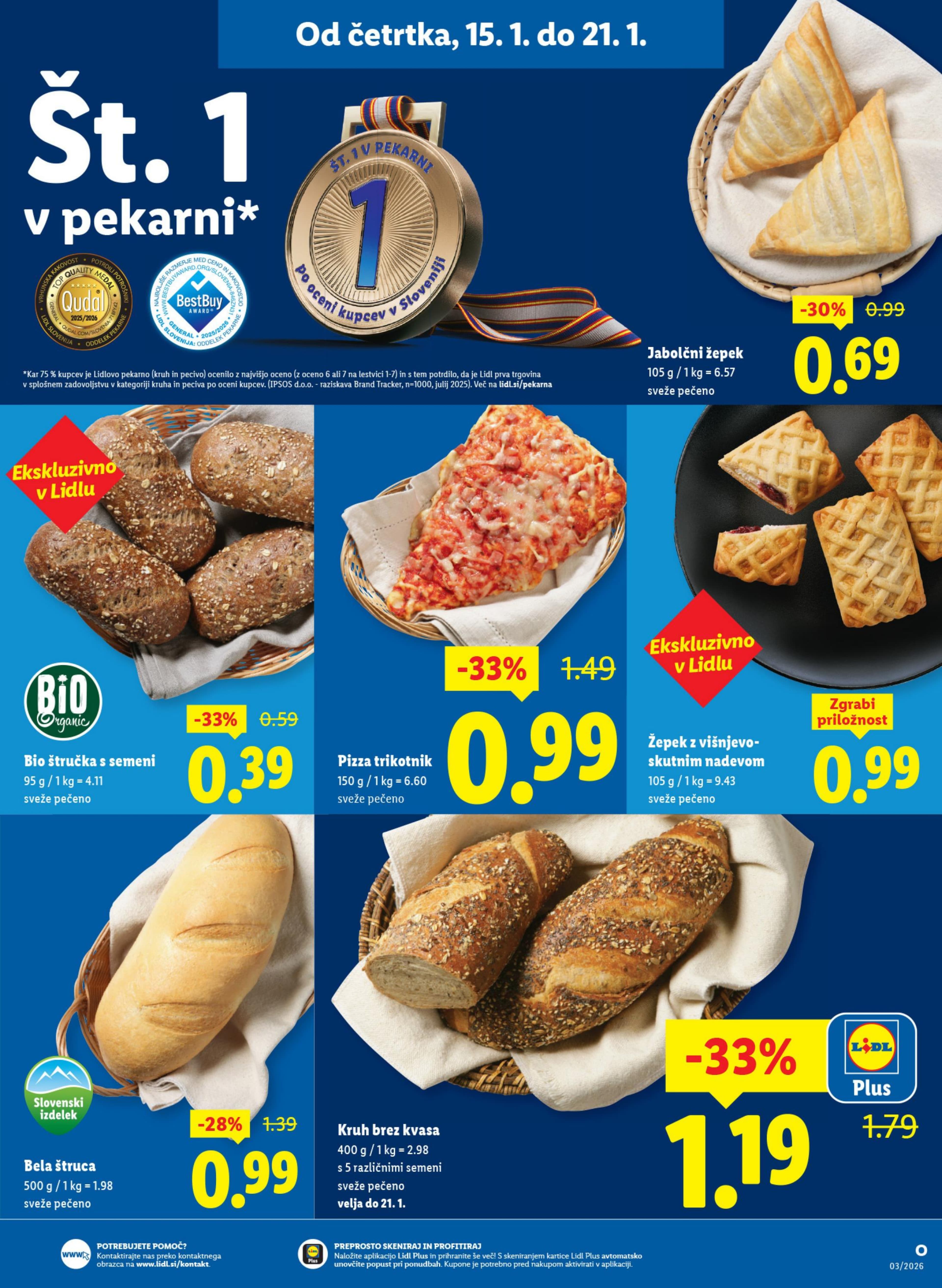 Stran 7. Lidl kataloga - Živila