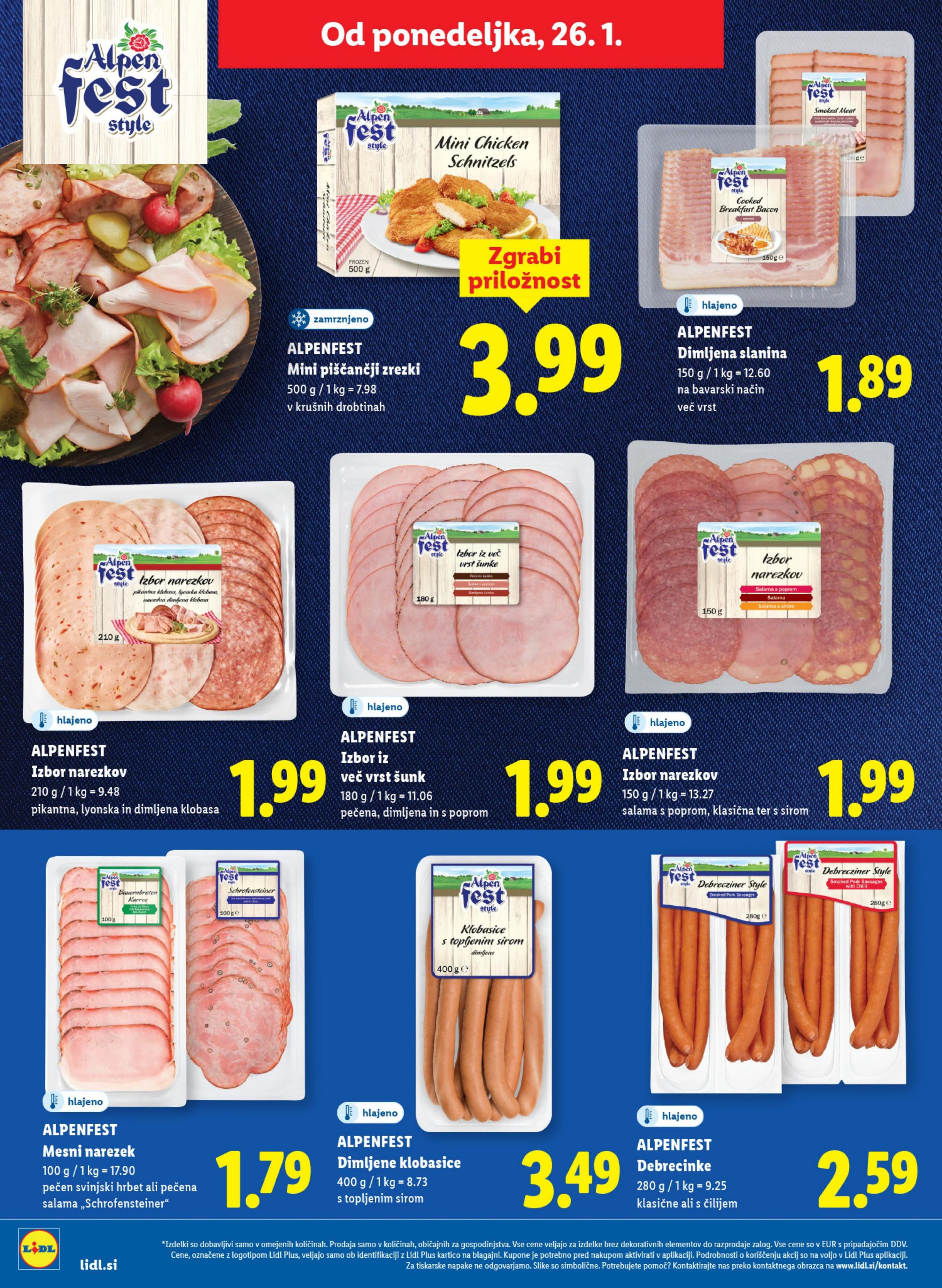 Stran 22. Lidl kataloga - Akcija živila