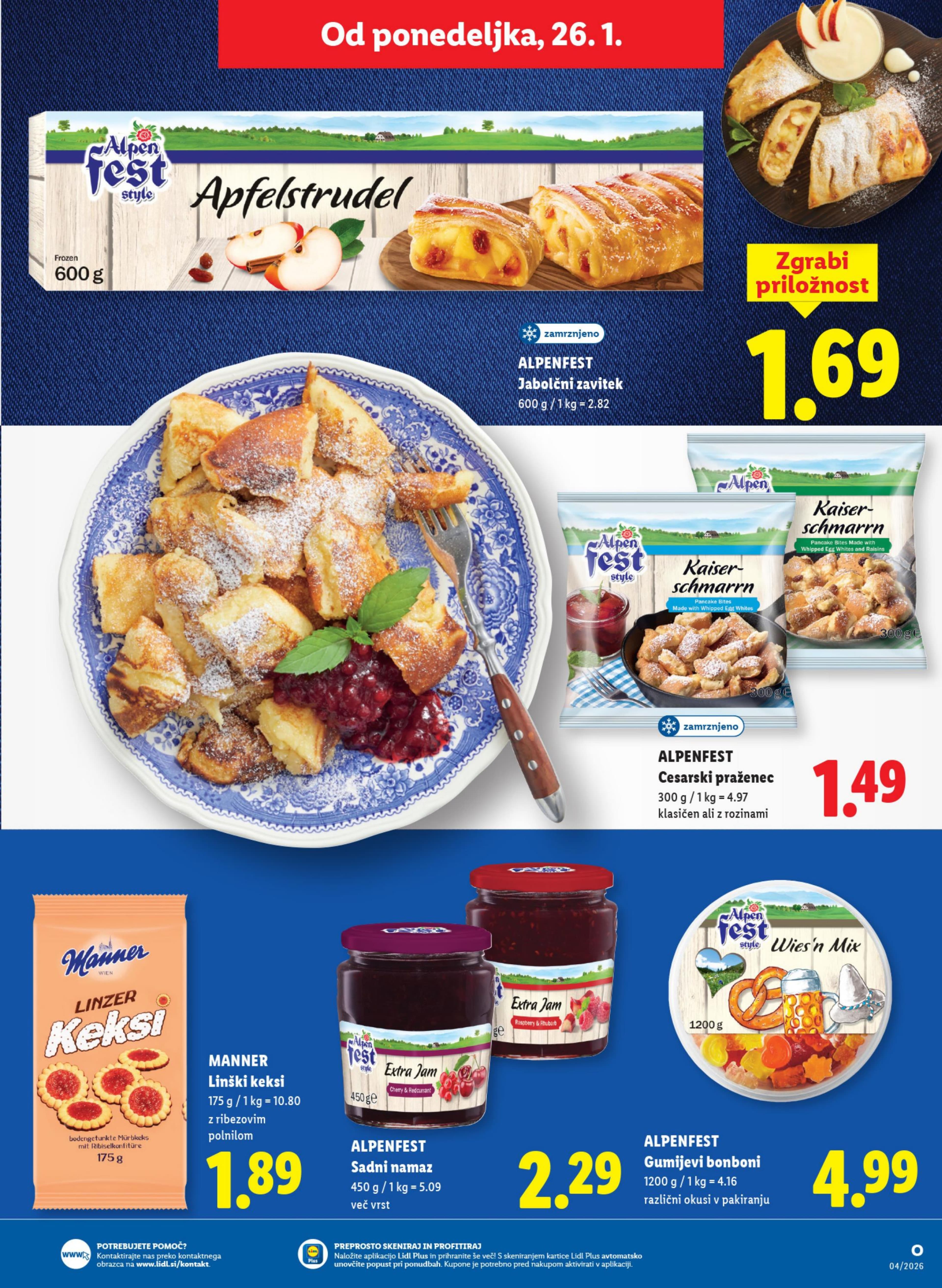 Stran 27. Lidl kataloga - Akcija živila