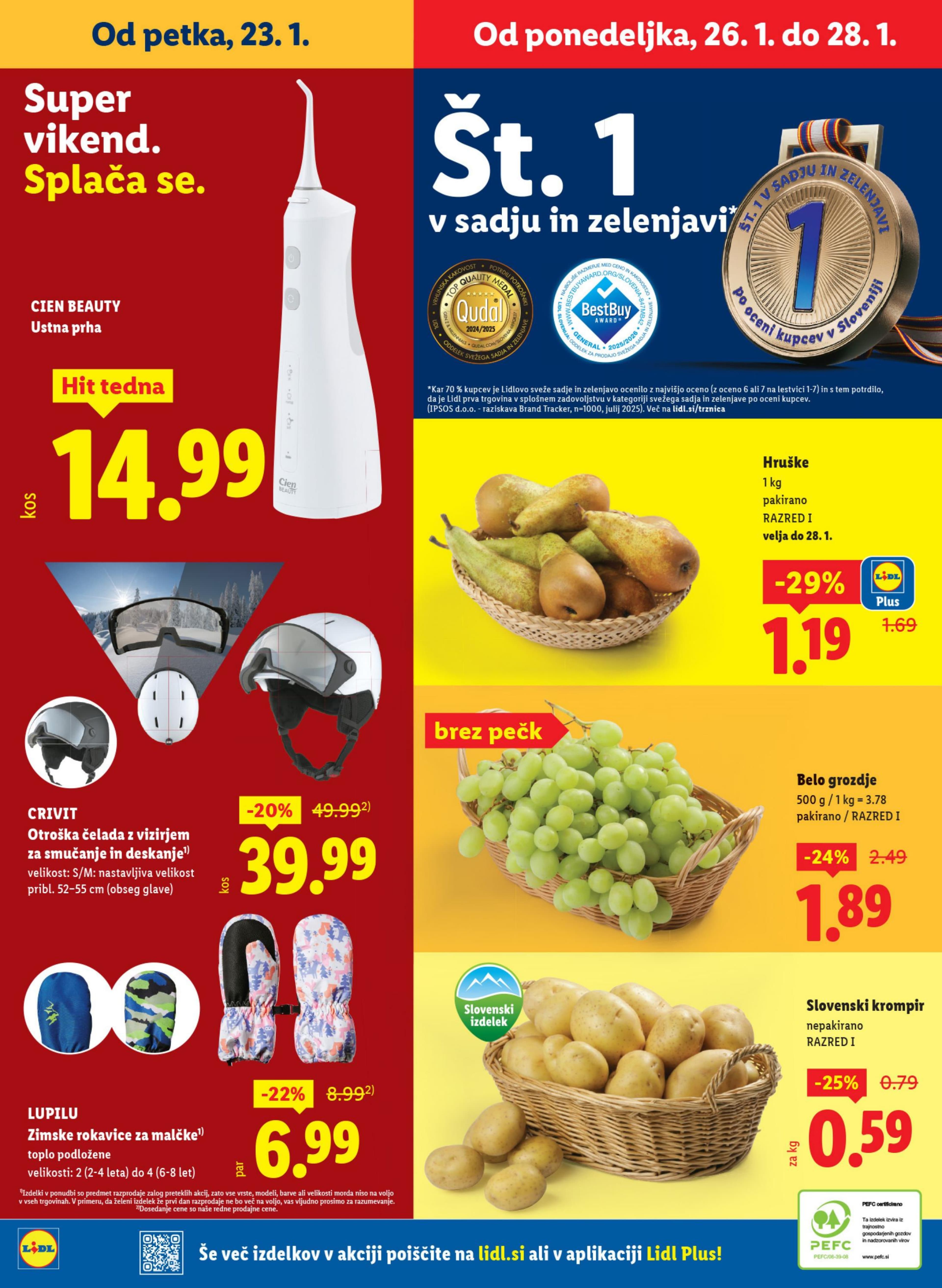 Stran 28. Lidl kataloga - Akcija živila