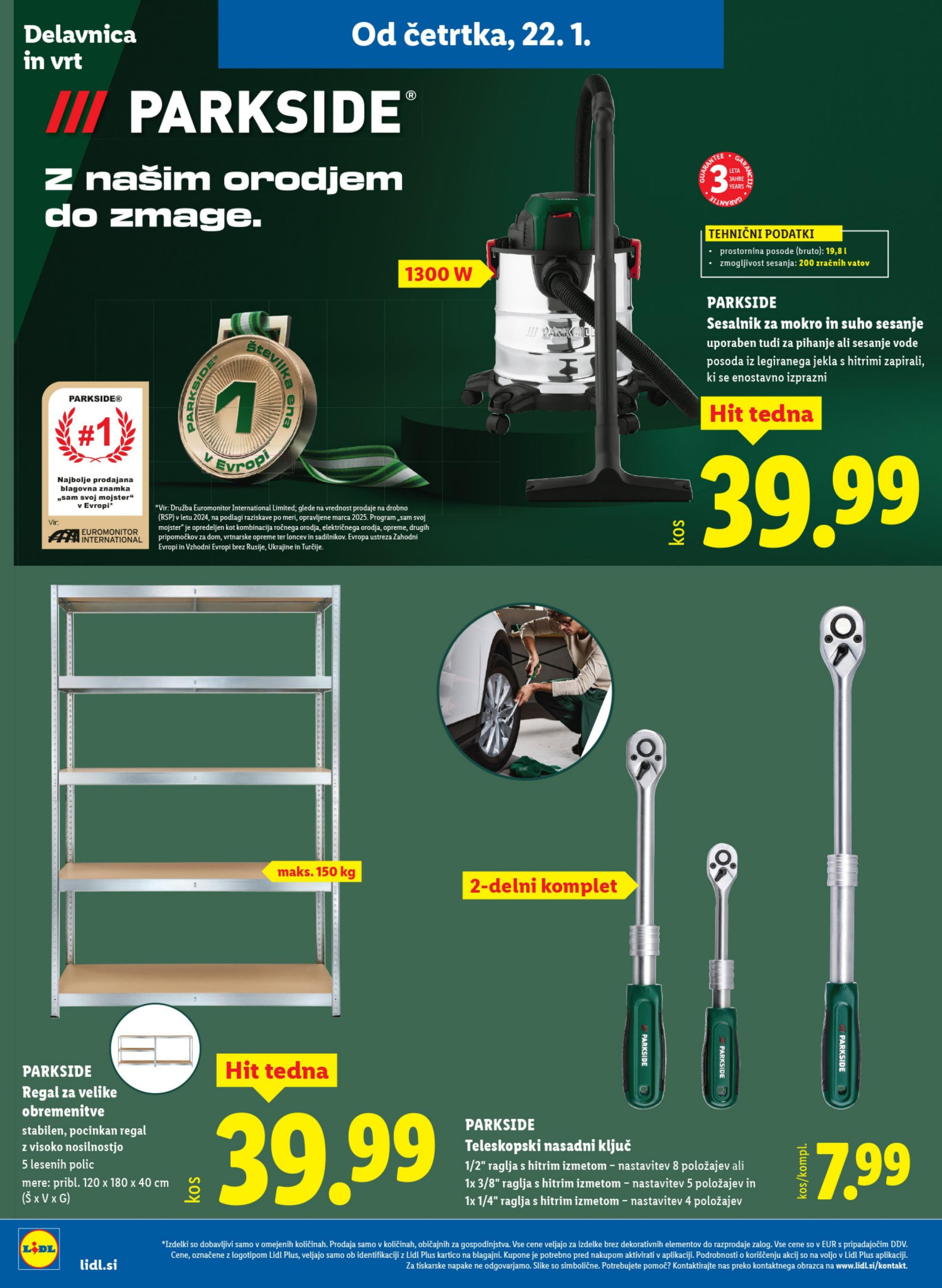 Stran 10. Lidl kataloga - Akcija neživila