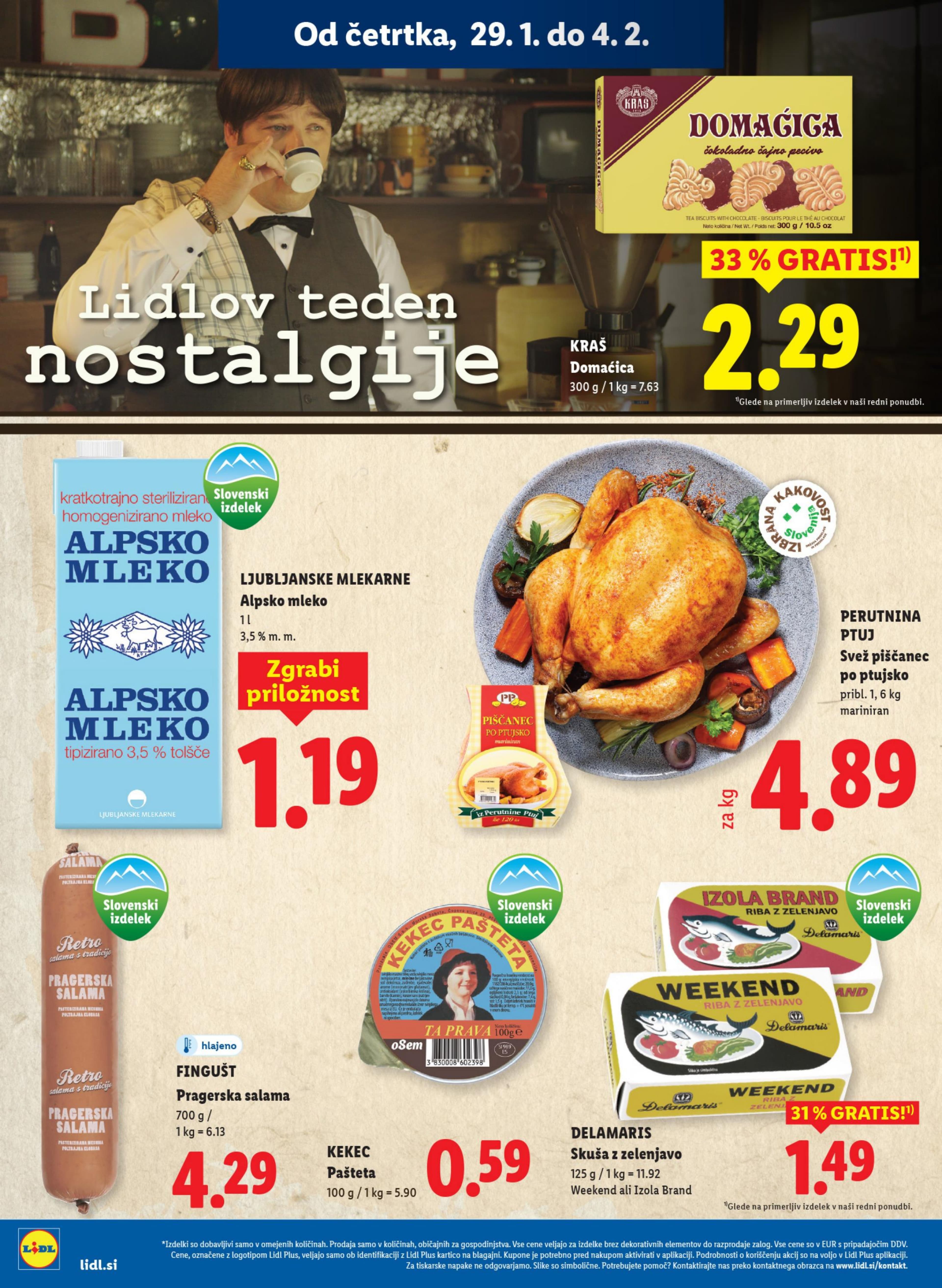 Stran 10. Lidl kataloga - Tedenska Ponudba Živila