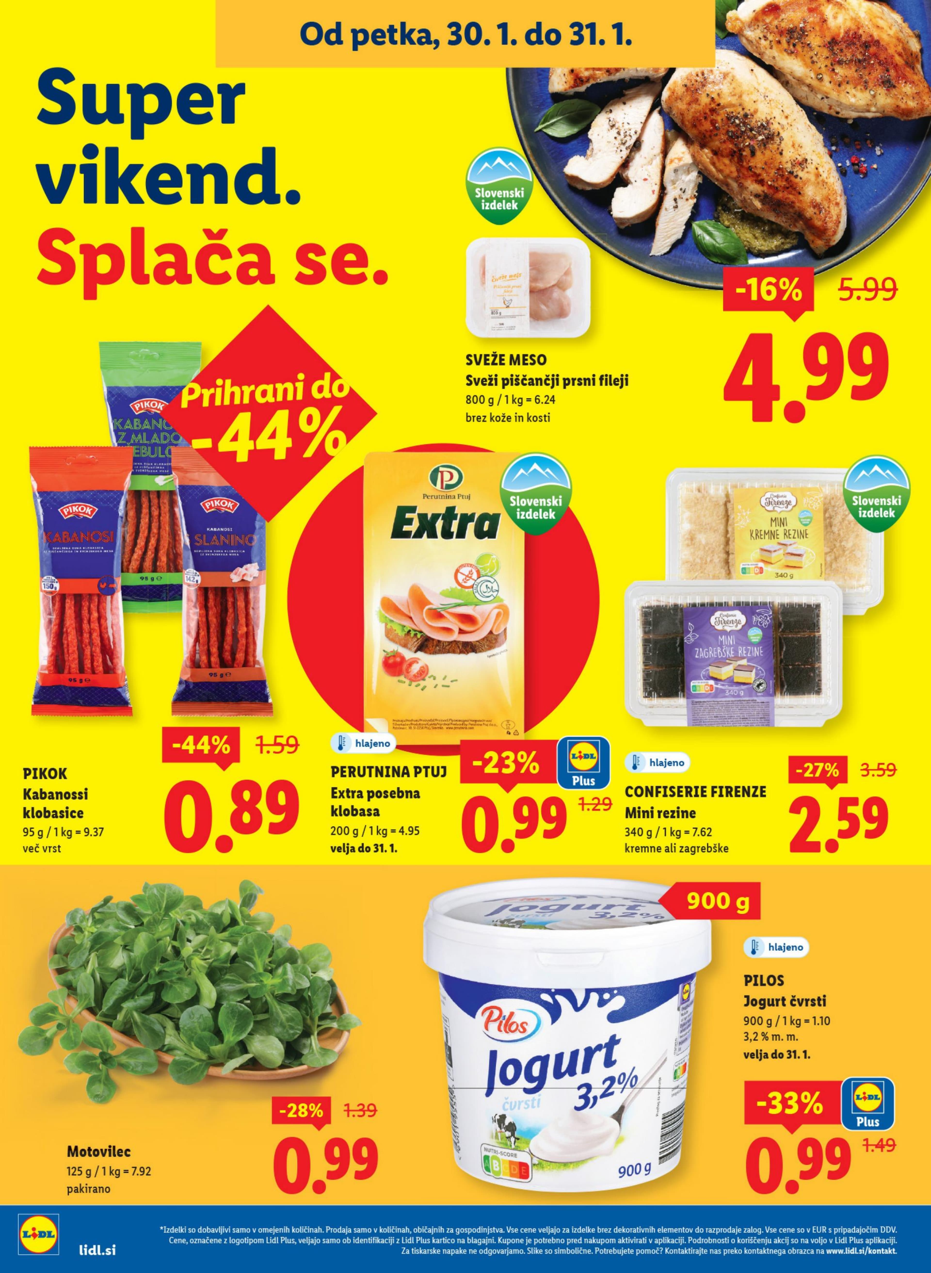 Stran 18. Lidl kataloga - Tedenska Ponudba Živila
