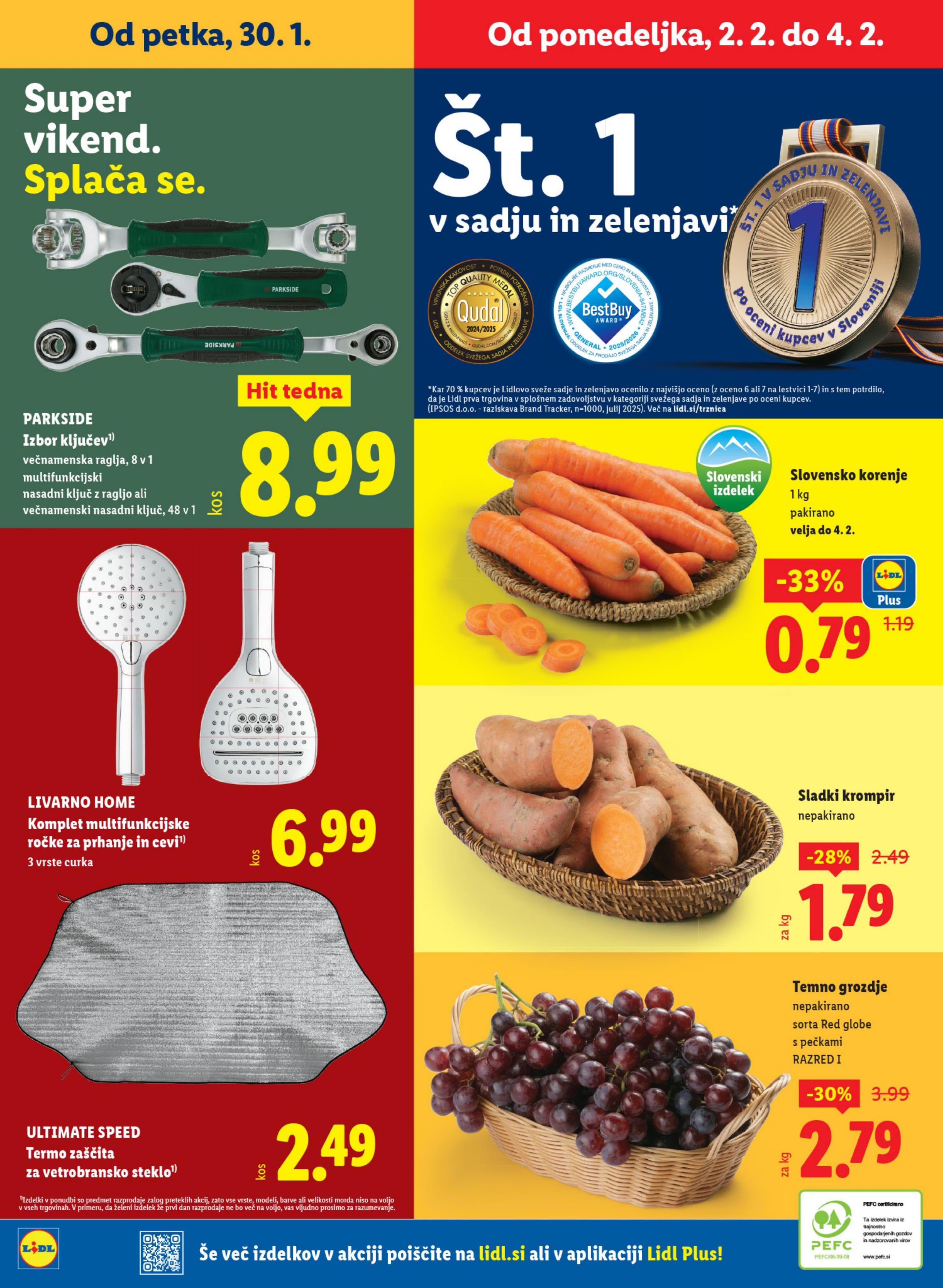 Stran 28. Lidl kataloga - Tedenska Ponudba Živila